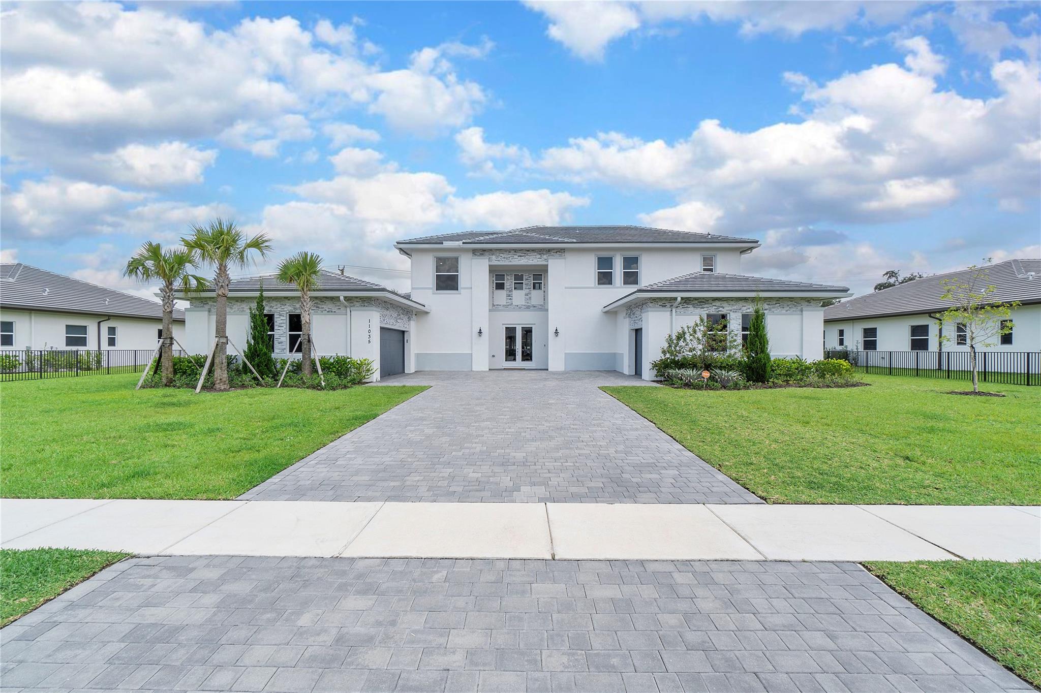 A rare opportunity to own the largest floor plan in Sierra Ranches, the Violet. Built in 2022, this 5 bedroom, 6.5 bath, loft, game room and 3-car garage will not disappoint! Primary suite is downstairs as well as an additional bed/bath and cabana bath. Stunning porcelain plank tile greets you as you enter the home & throughout the main living area & downstairs bedrooms. Smart home technology & Impact windows throughout. Plenty of room for a pool. Furniture is negotiable.