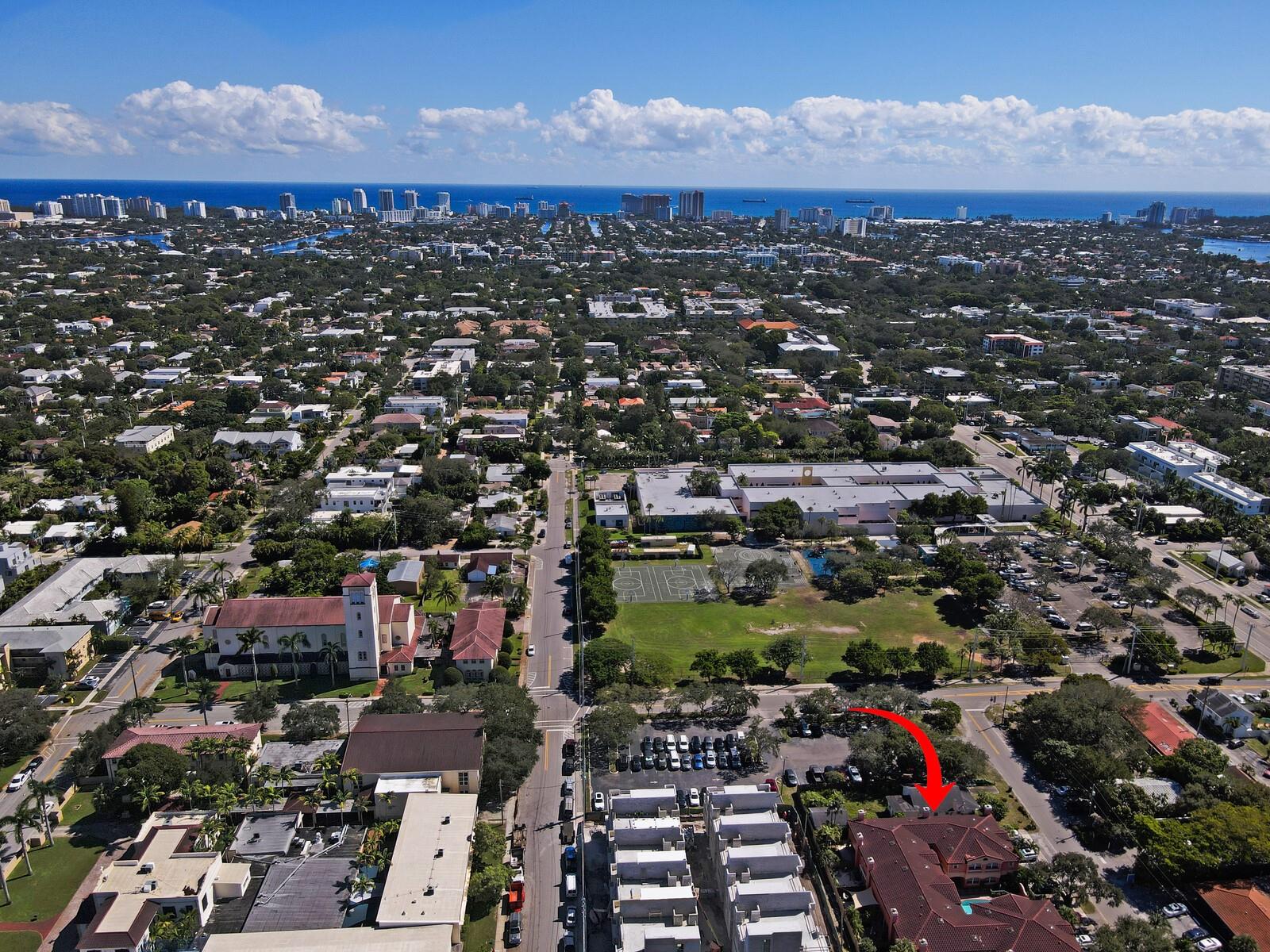 Location! Location ! Location ! This Fantastic Victoria Park Luxury 3 bedroom 2.5 bath 2 story Townhome is only a few blocks from the World Famous Las Olas Blvd!! Walking distance to the Pristine Sands of Fort Lauderdale Beach!!! This very special end unit has been substantially remodeled  and has a private outdoor patio ! Absolutely one of the nicest Townhomes on the market. Complex is a resort style community with a sparkling pool. Call or text today for your private showing!