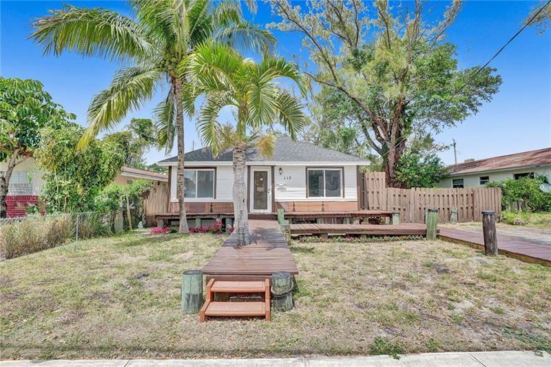 INVESTOR SPECIAL. Rented for $2,000/M. Tenant in place until May 2022. Pompano Beach is on Fire! Invest in this hot area now before it is too late. This 3 bed/2 bath home features a NEW ROOF. Situated on a extra large lot, Almost 9,000 SF in East Pompano Beach. (Possible re-zoning for two units. RM-12 right next door.) Massive backyard with deck space, patio space and much room for outdoor entertaining. No rental restrictions. 2 Miles to the beach and 'Downtown Pompano Beach' Redevelopment. Stylish vinyl wood floors throughout the property. Open kitchen concept complete with white cabinetry, quartz counter tops and new appliances. Tile in the bathroom. Freshly painted inside and outside. Plenty of space to park an RV or a boat. Close & collect income! No showings until submitting an offer.