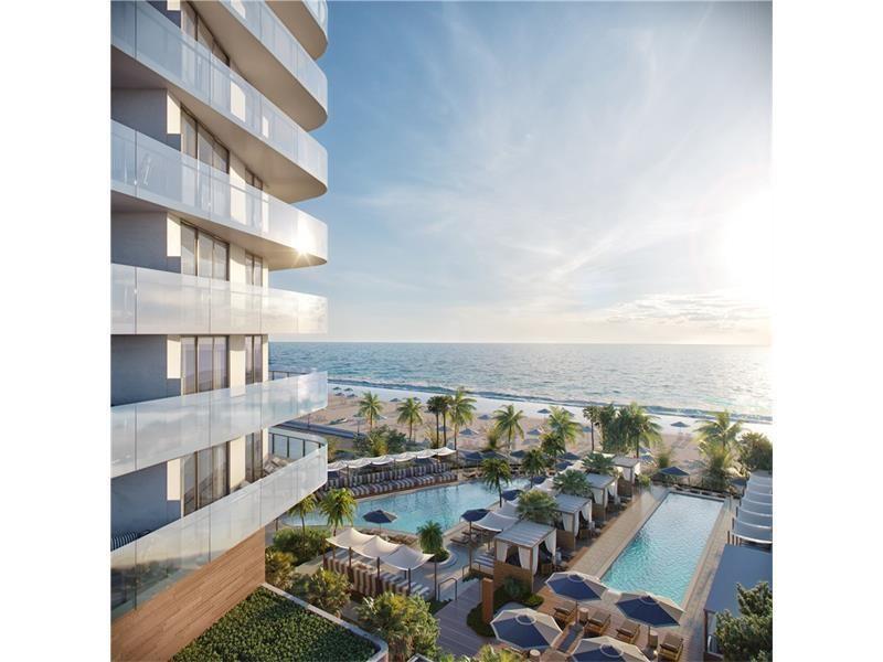 Four Seasons Private Residences overlooking our two signature pools, cabana's and the Atlantic Ocean. A full service Five Star premier building offering our award winning Four Seasons fitness center and spa, 24 hour valet and room service. Owners at the Four Seasons Residence Fort Lauderdale will become preferred guests of the Fort portfolio of Four Seasons properties. Sales Gallery open daily.