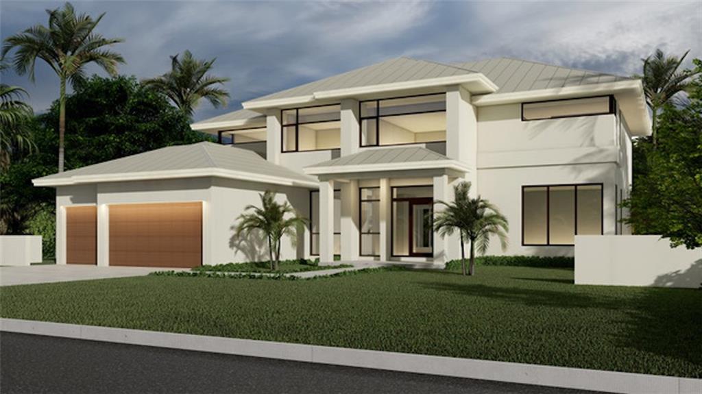 Modern New Construction in East Fort Lauderdale's subdivision of Coral Ridge. Contemporary architecture with warm & sophisticated features provide a living experience for both today's family lifestyle & entertaining. 21 ft. ceilings, walls of glass illuminate the open floor plan & multiple doorways blend indoor & outdoor living spaces. The commanding foyer & floating stairway encased in glass opens to a 2 story great room & inspiring culinary kitchen with top of the line appliances & gas cook top. The dining room is ideal for intimate & formal gatherings. Work from home in the spacious 1st floor office. Elevator access to the 2nd floor & lavish master suite complete with 2 walk-in closets & luxurious bathroom. The covered loggia overlooks the pool & tropical grounds. Sq. Ft. from architect