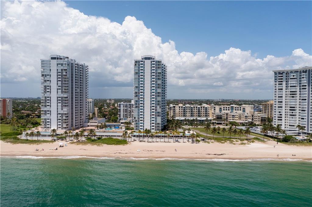 Welcome home to this spacious 2 bedroom 2.5 bath luxury beachfront condo in Pompano Beach. This unit is bright and airy with direct views of the Atlantic Ocean. The unit comes with marble floors throughout and is waiting for your personal touches it to make it home.