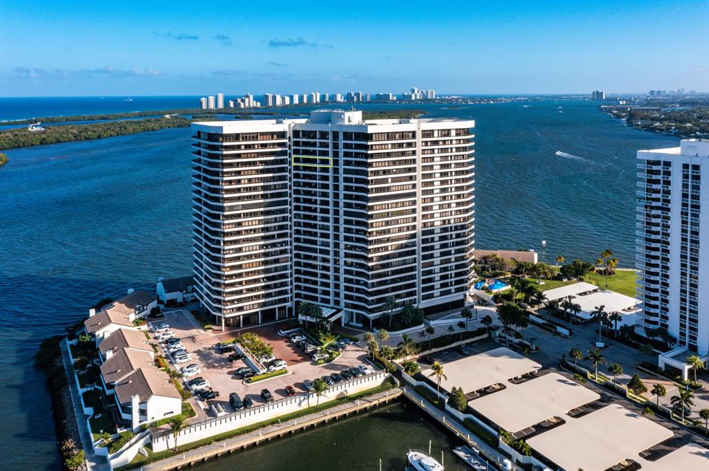 WOW! This amazing and rarely available 20th floor unit is in one of the most exclusive buildings in Palm Beach County at Lake Pointe Tower in Old Port Cove. This spacious unit has 2,333 SF and features unmatched spectacular Ocean and Intracoastal water views from every room! Enjoy breathtaking views from the wide balcony all year long! Wake to stunning views of the sparkling blue waters of the Atlantic and magnificent Marina where boat watching will become your new favorite pastime. This unit includes two beautiful private bedrooms with ensuite baths, plus one-half bath, as well as a large entertaining area.