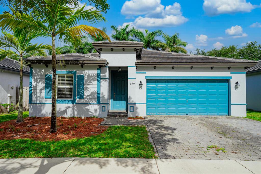 Incredible opportunity to own a home in a low HOA gated community with a pool, playground, fitness room, and BBQ area.This community is centrally located close to shopping malls, worship places, and schools. Prime outlets include the Homestead Pavilion Shopping Mall! The home has original roof and water heater from 2010. Appliances are from 2017 and the home comes with panel shutters.
