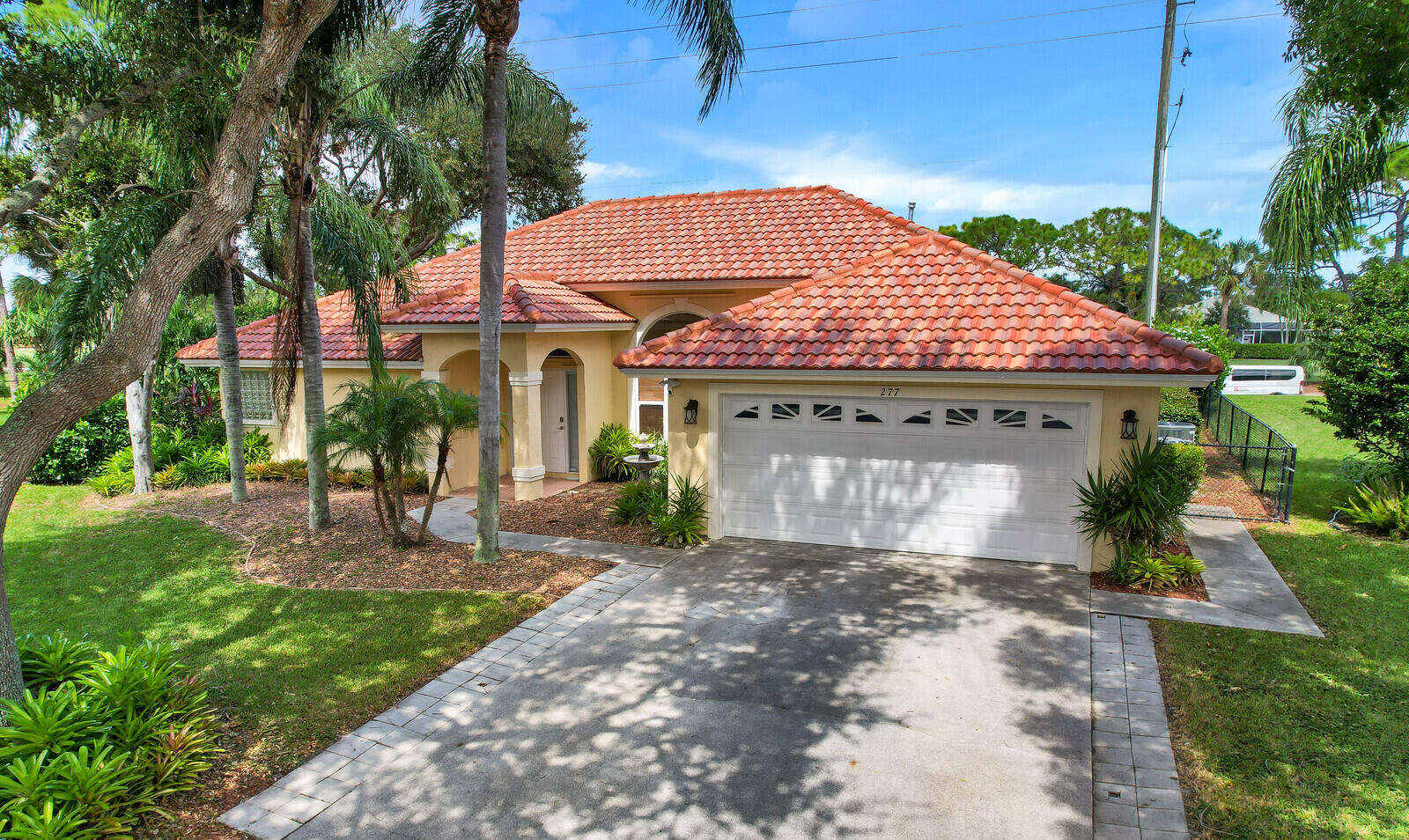 Welcome home to this beautiful single level split floor plan cul de sac home in Egret Landing with 3 Bedrooms and a Den/office. This house is move in ready, new concrete roof in 2019, new AC in 2021. full impact protection. High vaulted ceilings and a chefs kitchen with natural gas stove. Large pie shape back yard, Egret Landing has an incredibly low HOA fee  all the amenities you could ask for and no membership fees.  with fitness center, tennis, pickleball, soccer, basketball, club house, pool, play ground, community boat storage, wide sidewalks for strolling the neighborhood. HOA fee includes cable and high-speed internet