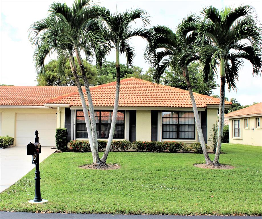 Spacious 2 Bedroom. 2 Bathroom Villa in a Gated Community. Tiled Throughout. New A/C, Newer Water Heater. New Impact Sliding Door that leads out to a Paver Patio that you can Relax and Grill on. Accordion Shutters on all Windows. Large Walkin Closet in Master Bedroom. Community has Saltwater Pool, Billiards, Cards, and more. Dues include Water, Sewer, Cable, Roofs, Lawn Care and Building Exterior Maintenance. Close to Shopping, Restaurants and the Beaches.