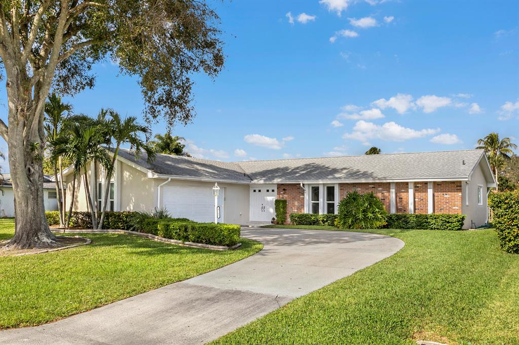 Here is your chance to own in a great neighborhood with no HOA and close to all of the restaurants in PGA  Commons. This lovely 4 bedroom pool home on Canal 17 is now available for the very first time since the original owners built it in 1968.The kitchen and the roof are newer but you can come put your vision into this gem. 4th bedroom is currently set up as a bonus/music room.