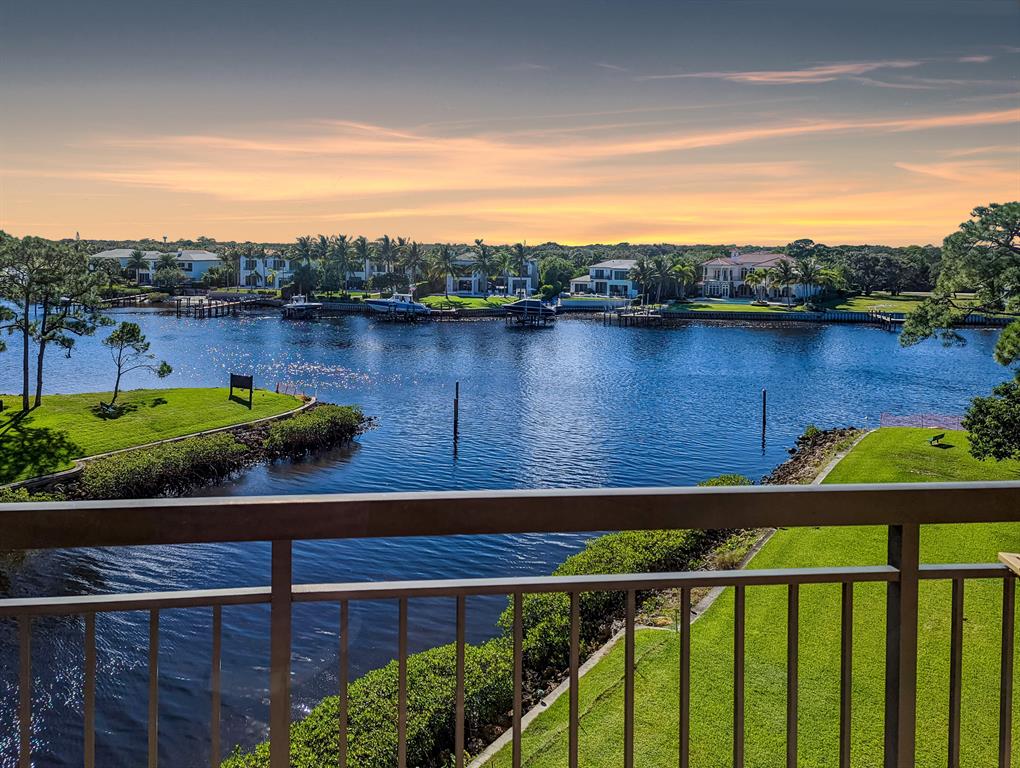 Incredible opportunity to own this penthouse condo with the best view of the wide intracoastal waterways of Jupiter and the luxury multi million dollar waterfront estate homes. Wake up every day and enjoy the endless entertainment of large vessels cruising by and enjoy hosting your evening with cocktails on the spacious balcony and cherish the beautiful Florida sunsets. This 2 BR, 2 Bath condo is loaded with upgrades and is a corner unit with an array of natural light.Great floor plan and an entire remodel throughout the condo, this unit has it all.