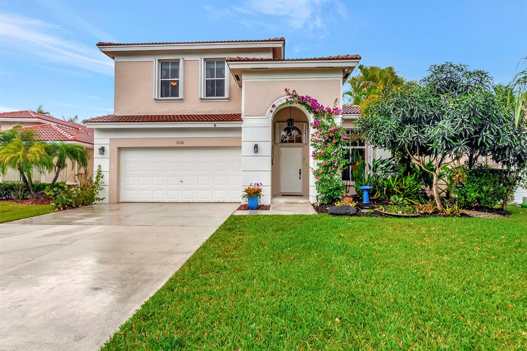 OPEN HOUSE-SUNDAY 5/7 2PM-5PM. Come enjoy stunning lake views located in Coco Lakes, in the beautiful neighborhood of Coco Lakes. This spacious 2-story 3 BD/2.1 BA + Den is located in the highly desirable City of Coconut Creek. This well-maintained single-family home has many desirable features. The first-floor master enjoys incredible views, along with an open floor plan. Enjoy morning coffee on the patio overlooking the water in your lush backyard. Walking distance to A-rated schools, Sable Pines Park, and the Promenade of Coconut Creek, this community offers many perks with low HOA fees. HOA includes lawn maintenance, pest control, tree trimming, and a community pool close by. The A/C was replaced in 2020, the roof is only 5yrs. old, hurricane shutters serviced recently. High-end carpet in bedrooms recently serviced. New doors on cabinets in the bathroom, as well as new toilets in late 2022. One you don't want to miss!