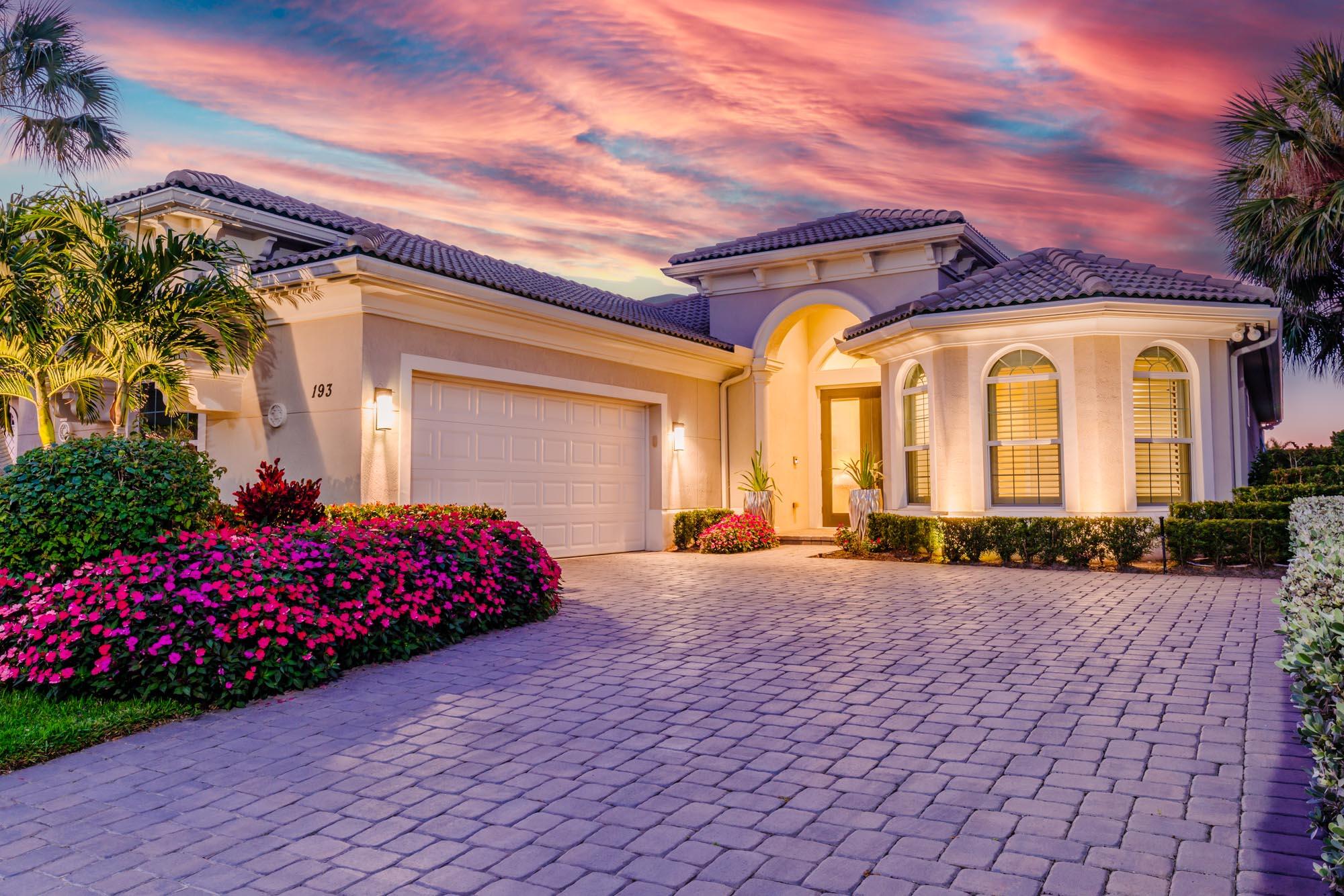 Live luxuriously & comfortably in this extended Salerno model with the most serene golf course & lake views in the resort-style gated community of Jupiter Country Club. **BONUS** Highly sought-after INTERMEDIATE golf membership is grandfathered and available for purchase to the buyer of this home. This membership level is now no longer available and there is currently a waitlist for golf memberships. (Buyer could also opt for social/club membership). This one-story open floor plan boasts 3 bedrooms, 2 1/2 baths, an office/den and a 2 car garage. The extended Salerno model offers a larger covered patio area and an expanded primary suite. Upgraded with Control4 smart home automation throughout for window shades, speakers, AC, TVs and more. Immerse yourself in the ultimate outdoor oasis with screen-enclosure, a large saltwater pool &amp; spa with sun shelf, and a built-in summer kitchen perfect for entertaining. This home is luxuriously appointed and provides all the essentials of easy Florida living with impact glass windows, CBS construction, solid core doors, and natural gas. The great room is adorned with a sleek custom built media wall with a linear electric fireplace, a stunning addition to the home crafted by local Schrapper's Fine Cabinetry. The kitchen features upgraded cabinetry, granite countertops, a wine refrigerator, a gas cooktop, and a custom vent hood. The primary suite is truly a retreat, featuring two walk-in closets with built-ins and a spa-like primary bath with dual vanities, a makeup area, walk-in shower with frameless glass enclosure, and a large soaking tub. Jupiter Country Club is a luxury gated community conveniently located within close proximity of I-95 and the FL Turnpike, beaches, shopping, restaurants, parks &amp; nature preserves. Club amenities include a Greg Norman designed golf course, 2 resort-style pools, the newly remodeled Sway restaurant, a state-of-the-art fitness center plus yoga/mat pilates/barre classes, tennis, bocce ball, pickle ball &amp; basketball. Live your best life here!
