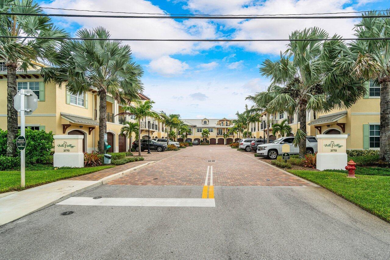 RARE opportunity to own a sixteen (16) unit multifamily complex in the heart of Tequesta, FL. Built in 2017, Bella Villaggio consists of sixteen separately deeded townhouses featuring three separate buildings (A, B, and C). Buildings A and B (10 total units) feature 4BR, 3BA units with approximately 2,200 Living SF each. Building C (6 units) features 3 BR, 2.5BA units with approximately 1,700 Living SF each. Every unit has Hurricane Impact windows & doors, natural gas, a roof top deck, two car garage, and a metal roof (50+ year life). The community also features a community pool and is located less than two miles from the ocean and is just north of the Jupiter Inlet. Bella Villaggio currently has nine annual leases in place with seven units being operated as vacation rentals.