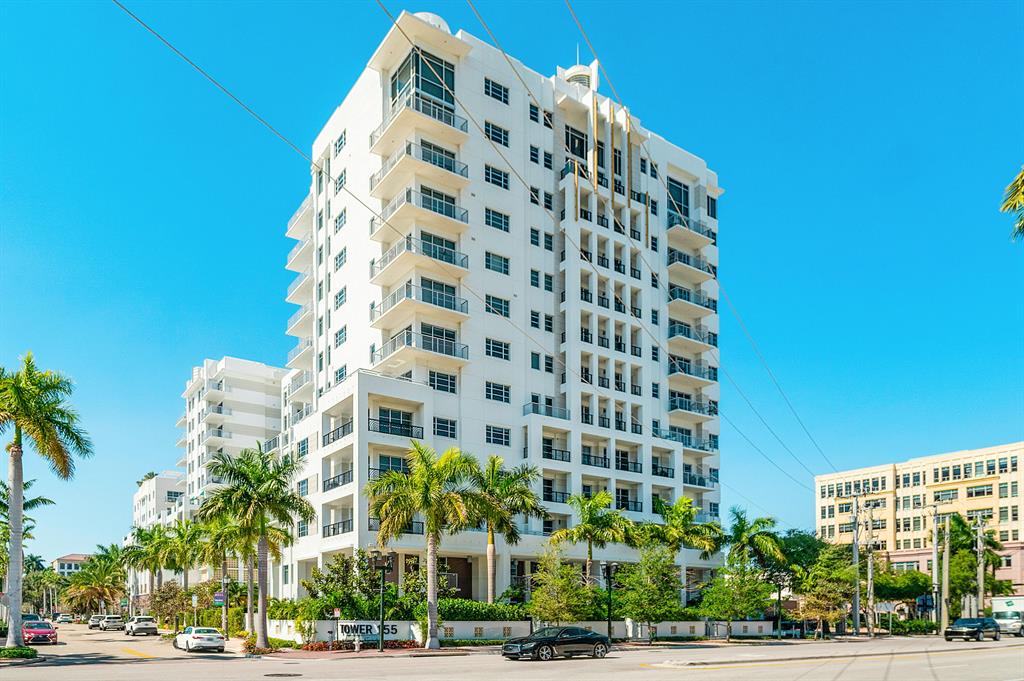 Take in spectacular panoramic views in this 7th floor 2 bedroom, 2 bath residence in Tower 155 - one of Downtown Boca's newest and finest luxury buildings. Overlooking Mizner Park, experience true walkability in the center of Downtown - minutes from restaurants, shopping, the new Brightline train, and the beach.  Spacious and filled with natural light, the interiors include an open concept layout with 10' ceilings, Italian porcelain flooring, custom recessed lighting, motorized window shades, custom closet systems, separated bedroom suites, and designer lighting. Enjoy an upgraded chef's kitchen with sleek Italian cabinetry to the ceiling, a huge island with waterfall counters, custom buffet, quartz counters, a glass backsplash and Bosch appliances, including an induction cooktop. Enjoy spectacular Mizner Park views in this 7th floor 2 bedroom, 2 bath condo in Tower 155, one of Downtown Boca's newest luxury condominiums. Enjoy an open layout with 10' ceilings, Italian porcelain flooring, custom recessed lighting, motorized window shades, custom closet systems, and designer lighting. The chef's kitchen features sleek cabinetry to the ceiling, a huge island, quartz counters, a glass backsplash and Bosch appliances, including an induction cooktop. Two deeded garage parking spaces and a  storage unit are included. 
Completed in Summer 2020, 155 E Boca Raton Rd is Downtown Boca's newest full-service luxury address. Some of the many amenities include: 24 hour doorman/security, Resort-style pool with cabanas, Rooftop Lounge and Bar, with panoramic city and ocean views, a News Cafe, Steam and Sauna, Lobbies and a Clubroom with catering kitchen. Tower 155 is ideally located in the heart of downtown Boca, steps from Mizner Park, Royal Palm Place, shops, restaurants and less than one mile from the beach.
Pets are welcome, and there is no waiting period for renting.
Welcome Home!
