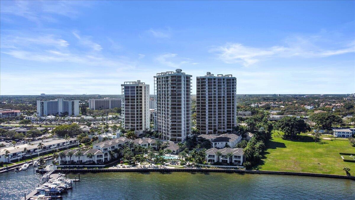 Decorator furnished. Move right into this fabulous Deep Sky model overlooking the Intracoastal and marina. Your private lobby opens into this sleek, clean and sophisticated 3 bedroom, 3 bath with an open living space and tall ceilings. Coveted South corner location. State of the art kitchen with Jenn-Air stainless steel appliances and quartz counters. Elegant master complete with luxurious bathroom and walk in closet. Relax on the generous balcony as you take in gorgeous water views & ocean breezes. The Water Club offers 3 pools, multiple entertaining areas, 2 fitness centers and waterfront fire pits. North Palm Beaches newest condo building is in close proximity to the newly renovated North Palm Beach Country Club and a short drive to Jupiter and easy access to PGA Blvd. and more.