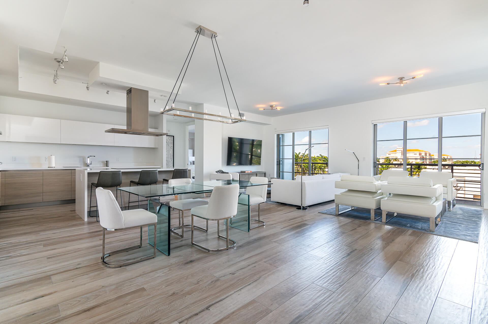 From the moment you step into this FULLY FURNISHED and TURNKEY stunning residence that has been professionally RH designed and upgraded through out, you will instantly feel at home. From the conversation spaces that are perfect for entertaining, to the hand selected designer finishes and fixtures, this unit has it all! A spacious open floor plan with beautiful upgrades, it's clear no detail has been overlooked. Large Master suite with double his and her custom built out closets and large Master Bath with soaking tub and large walk in shower. Beautiful open kitchen with Italian cabinetry and upgraded appliances. The Unit has shades through out, and custom light fixtures. A Large Balcony runs along the Great Room. Includes 2 Premier parking spaces and on-site storage unit. Tower 155 is a luxury condo building situated in the heart of downtown Boca Raton, with Mizner Park, shopping, dining, elite golf courses, pristine beaches and The Boca Raton Resort all nearby. Just like living in a resort or 5 star hotel with every luxury, amenities and services you could imagine. Fantastic walkability and conveniently located in the center of Downtown. Building completely designed by Steven G including the lobby with 24 hour front desk, concierge, valet, resort style pool, hot tub, sundeck overlooking Mizner Park, vibrant bar scene and private cabanas, gym, sauna and steam room, Starbucks business lounge, hairstyling and manicure station and smart building technology. Dine in or take out at Boca's finest restaurants, all within walking distance.