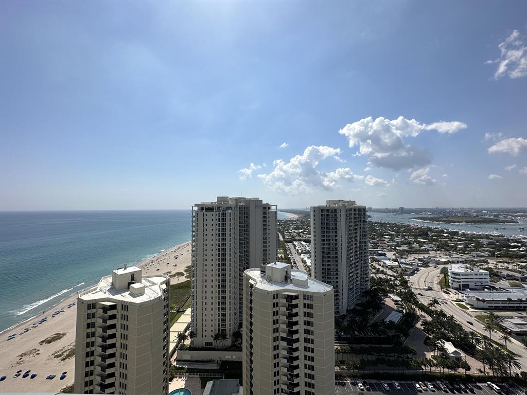 Sweeping ocean and intracoastal views from this beautiful updated unit.