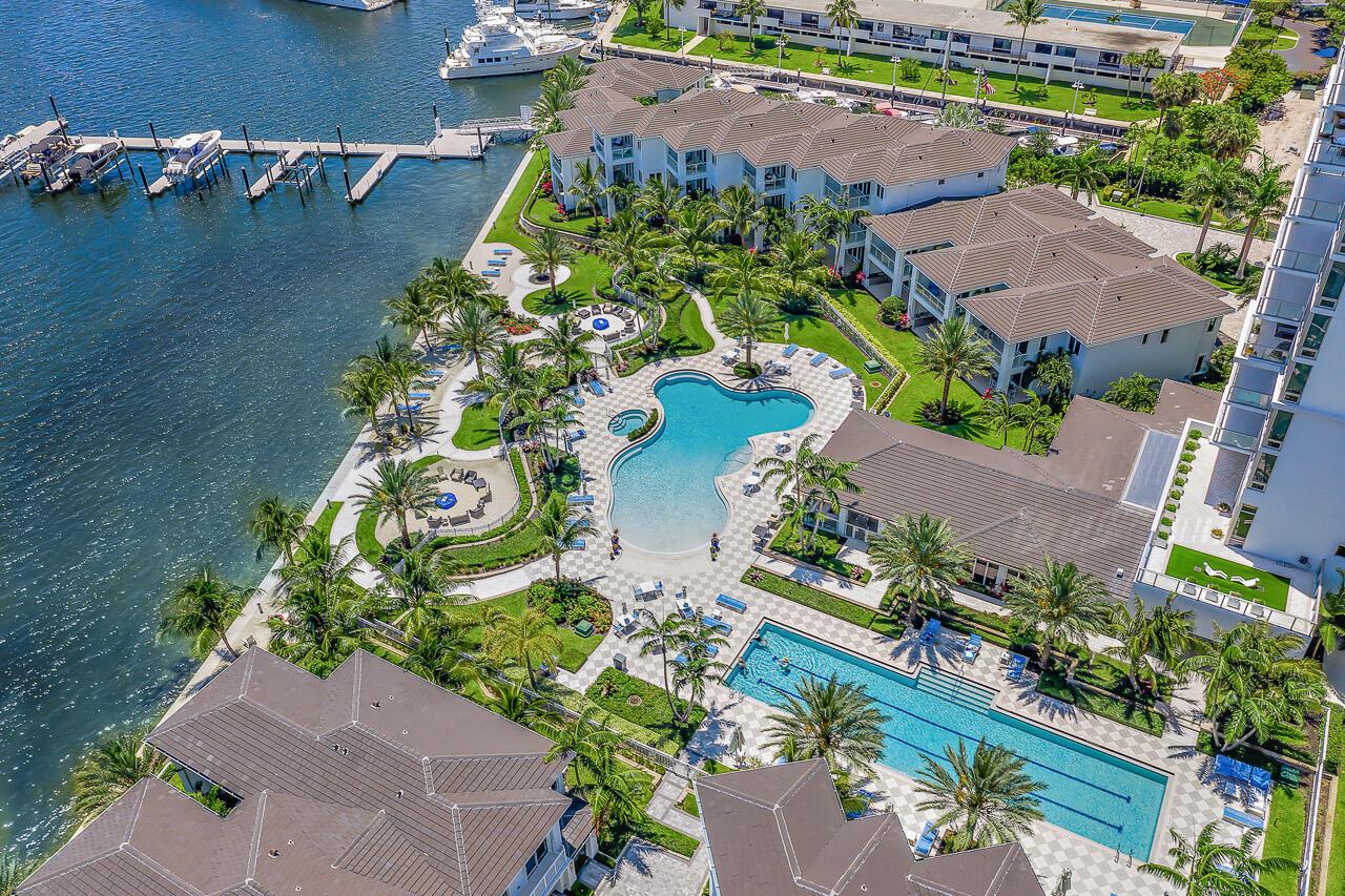 Wake up to beautiful sunrise & water views from one of your private balconies all while living as though you are on vacation. Live in the finest of resort style communities just moments from the blue water sandy beaches of Singer Island & the fast greens of North Palm Beach Country Club. This rarely available villa emanates beauty & elegance from each & every room. Look no further as you walk into this bright spacious private residence that offers a private elevator, 2 car garage & outside living space off nearly every room. This exclusive gated community offers the finest of concierge services, pickleball, fitness studio, Pilates/Yoga, resort & lap style pools, cabanas, pet friendly community with a private dog park is just the beginning.