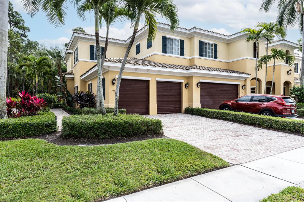 Do not miss this private, immaculately maintained townhome end unit with plenty of windows and light at the beautiful country club of Frenchman's Reserve.This 2 bedroom  en -suite plus office/ den has new flooring ,new fixtures, newer laundry room appliances, and new paint . The large kitchen with plenty of cabinets opens up to a very generous great room . Screened in porch overlooking a private green space extends your living space for your own quiet enjoyment. Primary bedroom and secondary bedroom Are very generous spaces and bathrooms . Another guest bath, dining room and large 2  car garage makes this townhome in the Frenchman's Reserve country club a must see!