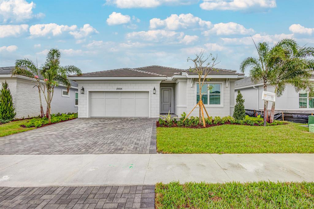 Welcome to your brand new home located in the picturesque community of Avenir in Palm Beach Gardens. This stunning home boasts 3 spacious bedrooms, 3 beautifully appointed bathrooms, den and a large 2-car garage. The kitchen is a chef's delight, featuring top-of-the-line stainless steel appliances, gorgeous granite countertops, and ample storage space in the sleek cabinetry. The kitchen island provides additional counter space for meal prep, and is perfect for enjoying your morning coffee. This home has many upgrades and is close to all of the best shopping, dining, and entertainment that Palm Beach has to offer. Don't miss your opportunity to make this stunning home your very own!