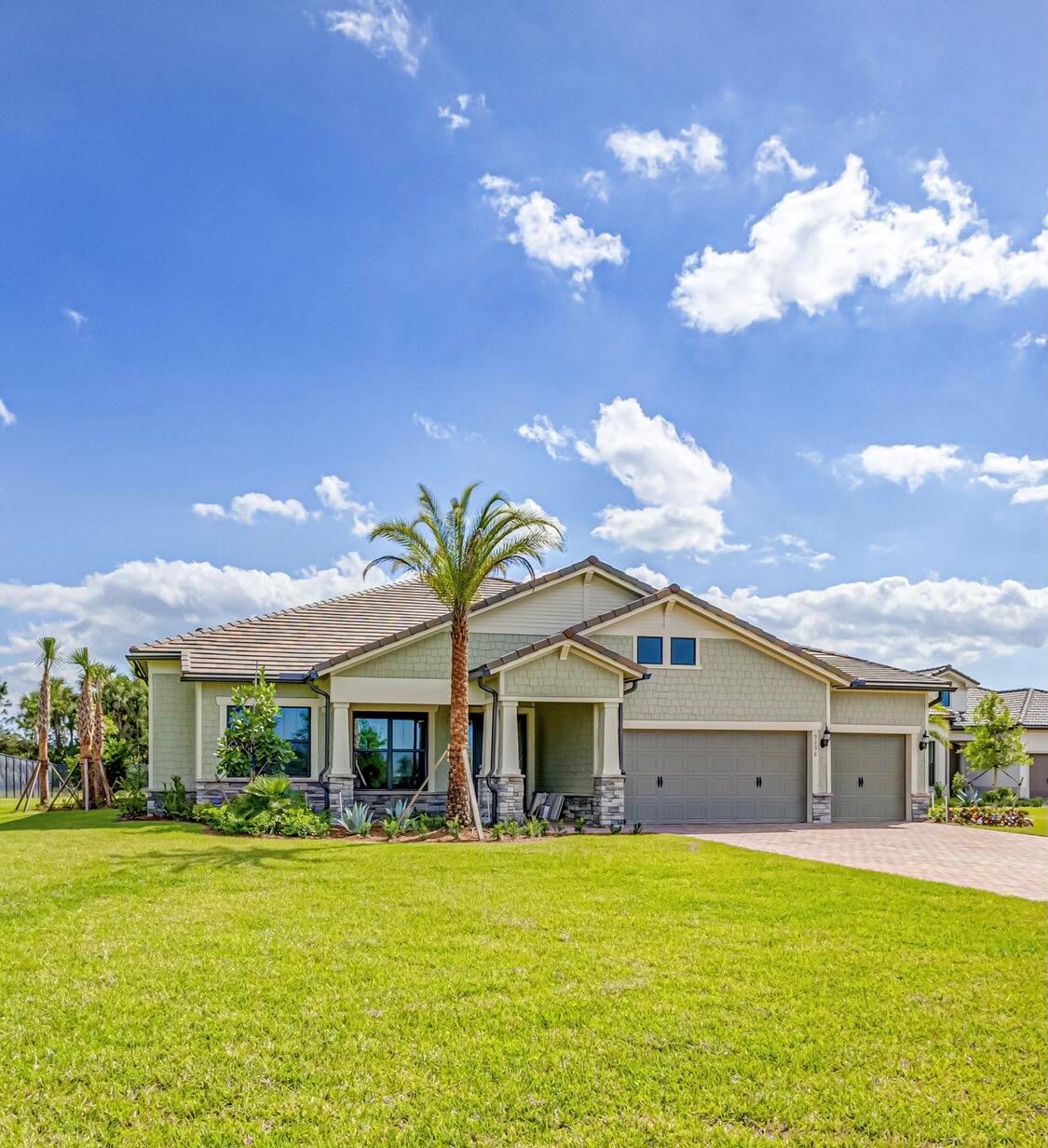 NEW CONSTRUCTION....Last home left in Ancient Tree....Huge corner lot... Brand NEW Construction by Pulte Homes with many upgrades!! Enjoy resort style living minutes from all the creature comforts of Palm Beach Gardens.  This 4/3/3 features an open concept living space perfect for entertaining, a back yard with room for a pool and plenty of green space to build a garden or play in, an extra large laundry/mud/hobby room, and an office that faces the lake!  Luxurious kitchen with double oven, 5 gas burner stove top and wine fridge! Grab this piece of paradise!