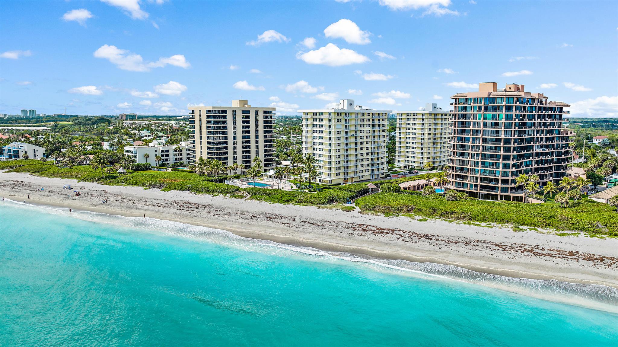 Penthouse! Extremely Rare Opportunity to own a Penthouse in one of the finest Oceanfront buildings in the most desirable town of Juno Beach. Views, views, views....Renovated residence with breathtaking views of the sandy beach and bright blue Atlantic Ocean, both from the interior and from the private balconies. Impact windows and doors, renovated with spacious 2BD/2BA and 2 parking spaces. Enjoy immediate ocean access with all of the surroundings that this intimate beach town has to offer. Only minutes to the Palm Beach International Airport, 5-star dining, renowned shopping...Gardens Mall, Palm Beach Island, and the finest golf, boating, fishing and water activities. Do not miss this unique property.  Please note, various photos are virtually staged with furnishings.