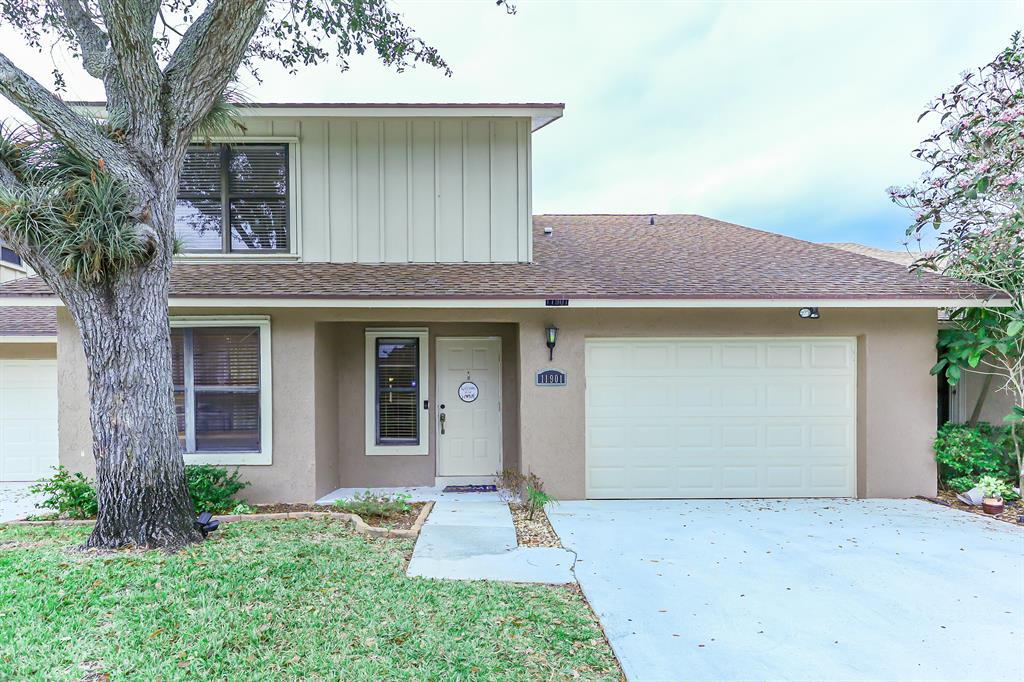 This stunning 2 story 3 bedroom 2.5 bath townhome features spacious bedrooms , upgraded kitchen with granite countertops, a screened in patio and a large fully fenced in backyard. There is plenty of room for the whole family to enjoy.  Situated in the heart of Wellington near great parks, schools, shopping and dining. Bring all offers. This home is sure to go fast!