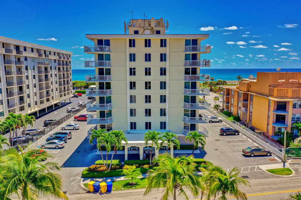 Diamond in the rough.  This condo has great potential, but in need of extensive work.  Priced accordingly.  This is your chance to take a blank slate, and make it your own!  Unit has a brand new air conditioner (3/23) that included extensive rewiring and duct work.  Unit has a great ocean view from the 5th floor balcony, and the unit has impact windows.  Mayan towers residence enjoy a community pool, private beach access, and picnic area.  Enjoy close proximity to Sailfish Marina, Ocean Walk Plaza, and many fun, beach themed bars and restaurants.  Cash offers only.