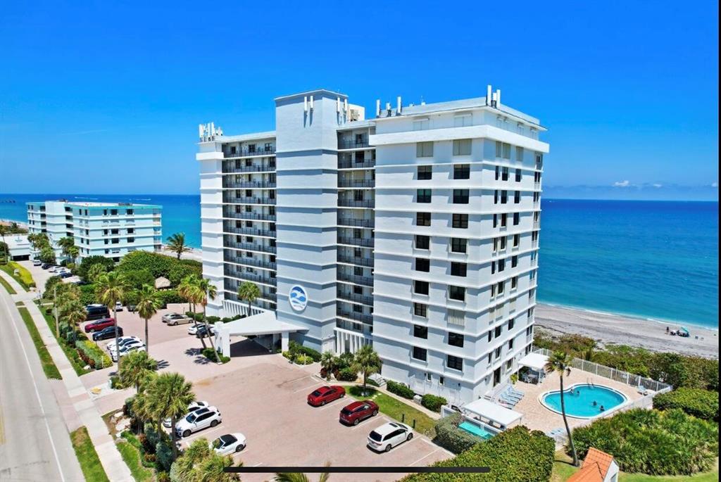 Breathtaking ocean views await you in these serene and peaceful settings located in the highly sought-after Juno Beach! This well-maintained 2 bedroom, 2 bath, FULLY FURNISHED condo in Juno Beach is conveniently located on the first floor and from the moment you enter the front door of the condo, you'll be blown away by the unmatched ocean views and to make things better you get stunning ocean views from all but one room in the home! Amazing open floor plan to cook dinner while feeling the ocean breeze creep in from your spacious oceanfront enclosed patio. The primary suite features extremely spacious bedroom space with enough room for you even set up a desk to work from and enjoy the water views. You even have your own private balcony access! The HOA (Paid Quarterly) includes water/cable.
