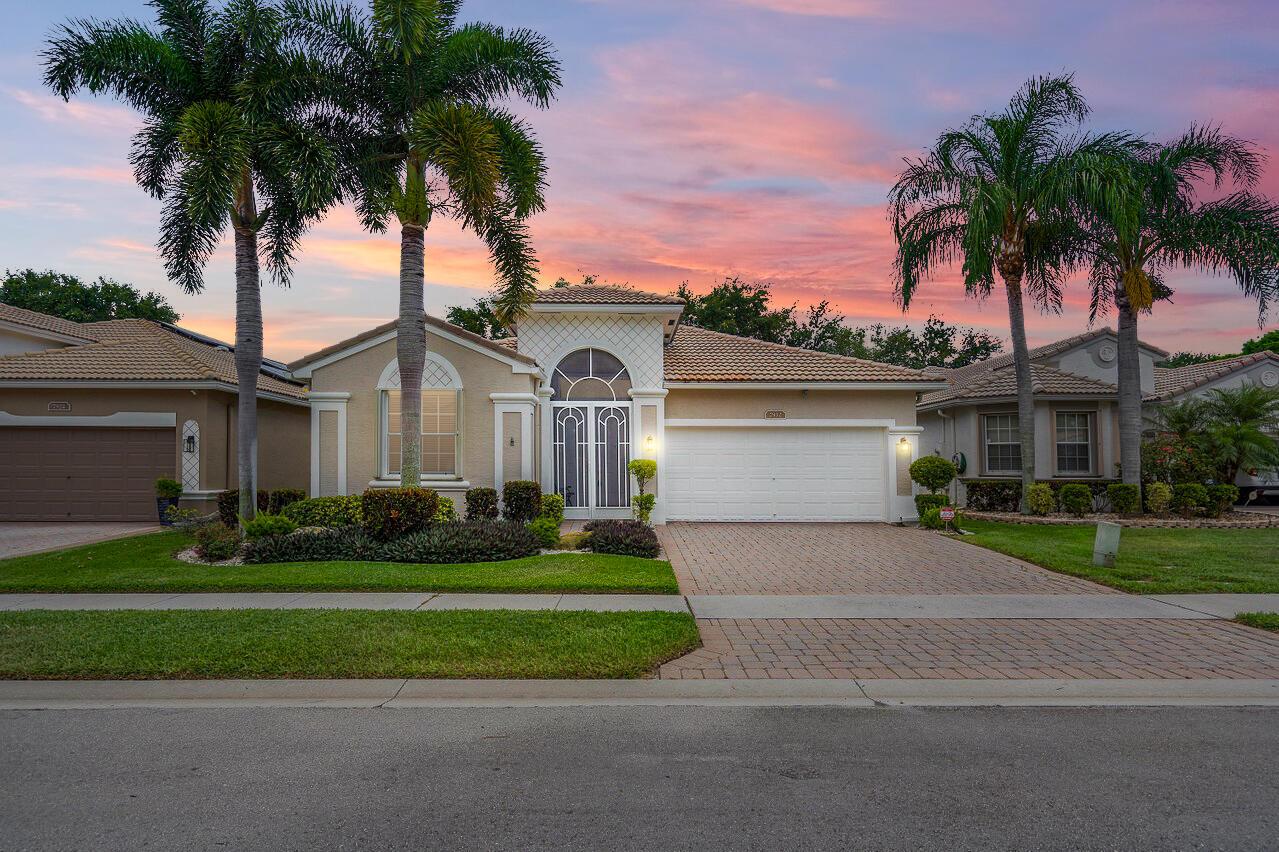 Spacious lakefront pool home in Boynton Beach! This excellent residence is situated in the highly sought after Avalon Estates community. One of the only homes in the neighborhood with it's own private pool on the lake! Avalon Estates is filled with top of the line resort-style amenities. It is an active 55+ community that is conveniently located just short minutes from great restaurants, shops, entertainment venues, highways, and much more. The home itself contains 3 Bedrooms, 2.5 Bathrooms and features a light, bright, and open concept. The 2 car garage and accordion shutters are an amazing bonus! At just over 2,000 sqft, the space is comfortable, relaxing, and perfect for entertaining! Schedule your showing today!