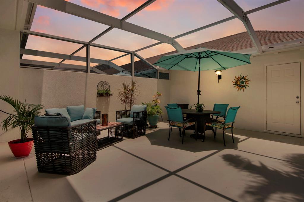 Welcome to a slice of heaven, nestled in the prestigious Martinique development of Abacoa, Jupiter, Florida. This luxury 3 bedroom, 2.5 bath end-unit townhome, boasting a 2-car garage, brims with exceptional features and modern upgrades that harmonize comfort, style, and functionality. Its breathtaking dual-level layout emanates warmth and invitation that transcends from room to room, making this home a true jewel in Jupiter's crown. Embrace the exceptional quality of your daily life as you enter the stunning foyer, unveiling the newly renovated gourmet kitchen. Outfitted with top-of-the-line appliances and beautifully designed, this kitchen is a culinary enthusiast's dream. The kitchen seamlessly opens to the dining room and very spacious family room which is sure to foster a friendly environment that is perfect for family gatherings and entertainment.

The property's unique reverse osmosis water system delivers the highest quality of clean, healthy water right from the tap. No need to worry about water heater issues; a brand-new water heater ensures you'll enjoy a warm bath or shower any time of day.

Venture upstairs to explore the tranquil bedrooms. Each room is an oasis of comfort, with the master suite distinguished by ample space, an en-suite bathroom, and his and her walk-in closets. Notably, all the window openings come equipped with accordion shutters, not just adding an extra layer of safety but an added peace of mind in any weather.

Step outside onto the picturesque screened in back patio, an exquisite retreat tailored for grilling aficionados, outdoor lovers, and entertainers. It is an idyllic space to host a barbeque, savor your morning coffee, or unwind under the stars.

Located in an environment that champions community spirit, safety, and serenity, Martinique offers a park-like neighborhood setting that beckons young families, professionals, and retirees alike.

Abacoa's top-notch amenities are a stroll away. Your only minutes from catching a ball game at the renowned Roger Dean Stadium, the spring training home for the Miami Marlins and St. Louis Cardinals. Golf enthusiasts will appreciate the proximity to the Abacoa Golf Club, a must-play course known for its stunning layout and remarkable views. And a vast selection of casual to high end dining just minutes away. Ready to go to the beach? Jupiter's family friendly and Turquois blue water is but a few miles away.

Yearning for a concert? Check out the Abacoa amphitheater for music under the open sky. Find yourself amidst vibrant car shows on Main Street or indulging in the family-friendly food truck events that regularly grace the community. This townhome's location encourages a balanced, engaging lifestyle &#x13; all the delights of Jupiter at your doorstep!

Education is a significant factor for many families, and this home is zoned for A-rated K-12 schools, making it the perfect place to raise children. Plus, with low HOA fees, you enjoy all these benefits and more without breaking the bank.

Trust me when I say that this property is not merely a townhouse; it's a lifestyle, a community, and a place to create lasting memories. Here, you will thrive amidst beauty, safety, and a vibrant neighborhood spirit. This is a rare opportunity to make this captivating Martinique townhome your home. Reach out today for more information on how to never pay a landlord rent again!