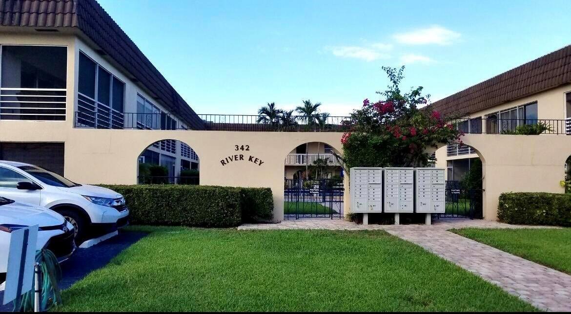 GREAT INVESTMENT PROPERTY! NO RENTAL RESTRICTIONS. DOCK SLIPS AVAILABLE FOR $150.00 MONTH! UP TO 28 FT. BOAT. EXCELLENT CAP RATE! DIRECT ACCESS TO INTRACOASTAL! FRESHLY PAINTED, UPDATED 1 BEDROOM 1 BATH UNIT ON FIRST FLOOR NEAR LAUNDRY ROOM, IN GREAT, QUIET LOCATION. STEPS TO NORTHLAKE BLVD WHICH OFFERS SHOPPING, RESTAURANTS, BEACHES, I-95. FISH ON EHRMAN RIVER RIGHT BEHIND COMPLEX. GRANITE COUNTERS IN KITCHEN AND BATH. STAINLESS STEEL APPLIANCES. GREAT KITCHEN LIGHTING WITH DOMED LIGHT RING CEILING. LIVING ROOM SLIDING DOOR OPEN TO PRIVATE, SCREENED-IN PORCH OVERLOOKING COMMUNITY POOL. WATER, INTERNET, CABLE & BUILDING INSURANCE INCLUDED IN VERY LOW MAINTENANCE FEE.