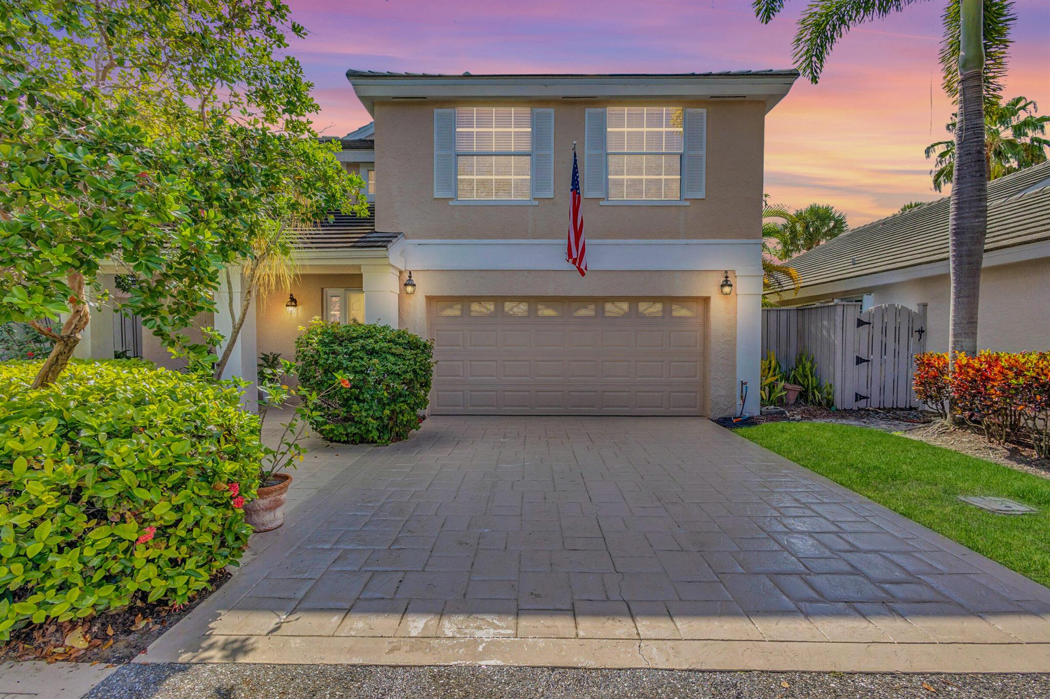 Luxurious Living at 10 Commodore Place, Palm Beach Gardens, FL 33418 in Bristol Club at PGA NationalNestled within the prestigious Bristol Club at PGA National, this exquisite single-family home offers the epitome of luxury living. Boasting three bedrooms, two and a half bathrooms, and a two-story design, this meticulously maintained residence is ready to welcome its new owners with open arms. The owner's eagerness to sell presents an incredible opportunity for buyers, as they have the option to purchase the property fully furnished or vacant, allowing for a seamless transition into their new lavish lifestyle. Upon entering, you will be captivated by the allure of this magnificent home. Freshly painted walls and newly installed plush elegant carpeting create an ambiance of sophistication and comfort throughout. The cathedral ceilings and open floor plan contribute to the spacious and airy atmosphere, allowing natural light to flow generously into every corner of the house.

The heart of this home lies in its stunning kitchen, adorned with luxurious granite countertops and tiled floors. Whether you are a seasoned chef or an aspiring culinary enthusiast, this kitchen provides the perfect space to prepare gourmet meals and entertain guests. Equipped with new wash and dryer units, the convenience of laundry chores is elevated to a new level.

Step outside to discover a pro-quality back yard that will take your breath away. A fantastic Fresco patio dining area awaits, providing an idyllic setting for al fresco gatherings or enjoying a quiet morning coffee. Adorned with new outdoor patio furniture, this oasis is an extension of the living space and a perfect retreat for relaxation and tranquility.

The garage floor and driveway have also been newly painted, ensuring that every detail of this home sparkles with cleanliness and attention to detail. As you explore further, you'll find that the third bedroom has been thoughtfully set up as an office space with a sleeper sofa and a credenza, offering flexibility for those who work from home or accommodate overnight guests.

Rest easy knowing that the HVAC and roof were both replaced in 2018, providing peace of mind and minimizing future maintenance concerns. The Bristol Club at PGA National is a highly sought-after community known for its quiet and well-designed layout. Residents of this exclusive enclave have access to a community pool and are afforded the privilege of enjoying the renowned PGA amenities.

PGA National boasts five championship golf courses, where avid golfers can indulge in their passion for the sport. The Olympic pool and luxurious spa facilities provide the perfect environment for relaxation and rejuvenation. Fine restaurants within the PGA National grounds offer delectable cuisine for every palate, ensuring that every dining experience is a memorable one.

Beyond the community's borders, Palm Beach Gardens presents a wealth of upscale shopping, fine dining, and cultural attractions. The pristine beaches of the Atlantic Ocean are just a short drive away, beckoning residents to bask in the sun, stroll along the shoreline, and embrace the coastal lifestyle.

Don't miss this exceptional opportunity to acquire a luxurious residence in the esteemed Bristol Club at PGA National. With its elegant finishes, serene ambiance, and access to world-class amenities, this home is a true gem. Whether you seek a permanent residence or a vacation retreat, 10 Commodore Place offers the perfect blend of comfort, style, and prestige. Take advantage of the owner's eagerness to sell and make this exquisite property your own.