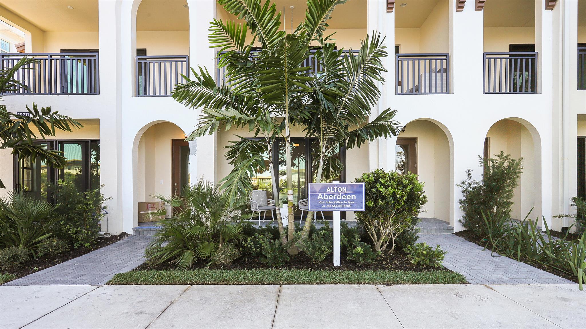** UNDER CONSTRUCTION** This three-story townhome includes 3 Bedroom, Den, 3 Full and 1 Half Bath with a 2-Car Garage. The first-floor Den features a Full Bath, and all main living areas are on the second floor, including the Island Kitchen, Dining Area, and Great Room with access to a covered balcony. The Island Kitchen has a 30'' built-in combination wall oven and microwave, white cabinets with crown moulding, quartz countertops, and 36'' wall-mounted hood. The Owner's Suite is complete with dual vanity, frameless shower enclosure, and two walk-in closets.