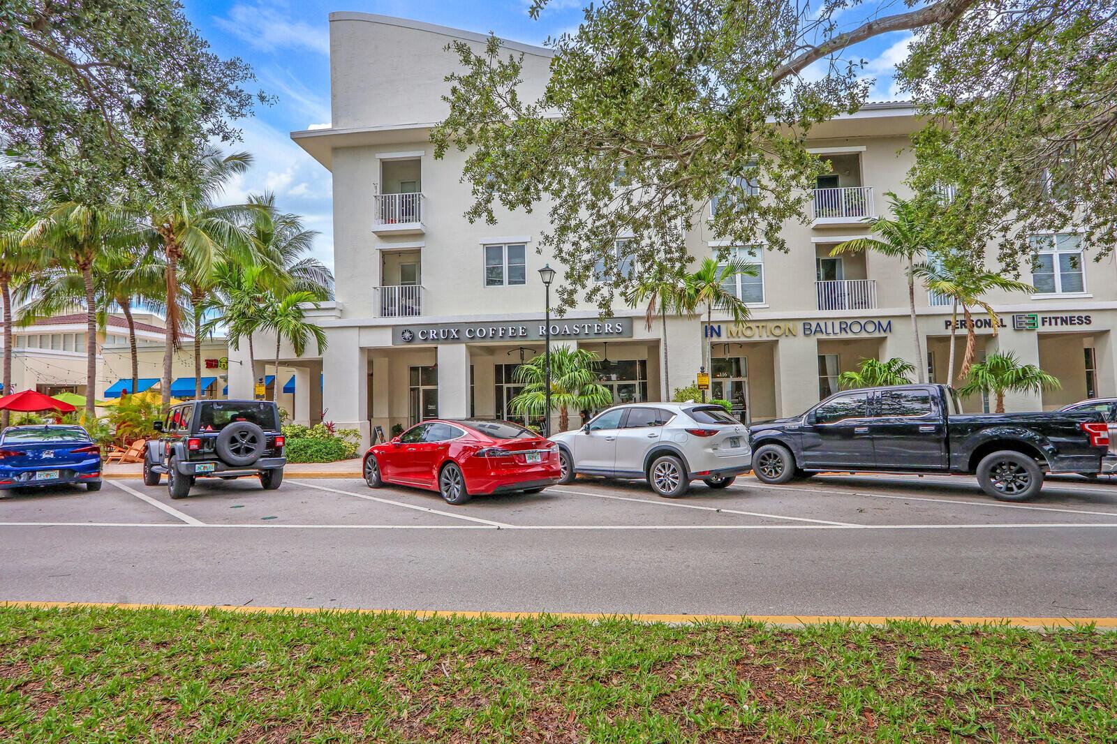 This 2 bedroom condo is located in the Village at Abacoa directly above the coffee shop and only steps from restaurants, shops, and entertainment. Features include new floors throughout, new stainless steel appliances, washer/dryer in unit, balcony, lobby access, assigned parking and more... AC is 2018, Water Heater is 2021. The unit was previously rented at $2500 per month, $3000 per month is possible. Cable tv and high speed internet are included in the monthly condo dues.