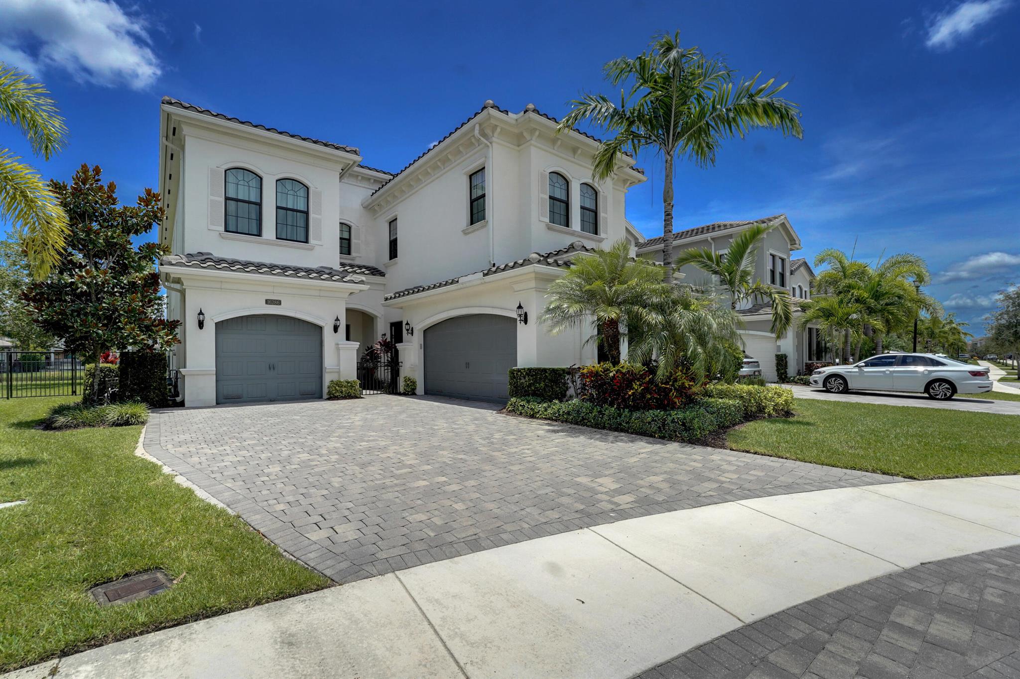 GORGEOUS 5 BEDROOM HOME IN A CUL-DE-SAC AT THE DESIRABLE SEVEN BRIDGES COMMUNITY IN DELRAY BEACH. INCREDIBLY FURNISHED AND DECORATED.THERE ARE A LOT OF UPGRADES ON THIS HOME INCLUDING PORCELAIN AND WOOD FLOORS, BUILT IN CLOSETS, BUILT IN CABINETS AND SHELVES ON FAMILY ROOM AND IN THE OFFICE, CURTAINS, SHADES AND BLINDS THROUGHOUT THE HOME.PRIVATE HEATED POOL IN A VERY SPACIOUS LOT AND A BEAUTIFUL LAKE VIEW!! AN AMAZING CLUBHOUSE INCLUDING FITNESS CENTER, GAME ROOM, PLAY ROOM, INDOOR AND OUTDOOR BASKETBALL COURTS, CARD'S ROOM, RESTAURANT, COMMUNITY POOL, LAP POOL, WATER PARK FOR KIDS, CABANAS, 13 TENNIS COURTS AND MUCH MORE!!GREAT SCHOOLS AND SHOPS NEARBY, DON'T MISS THIS OUT!!