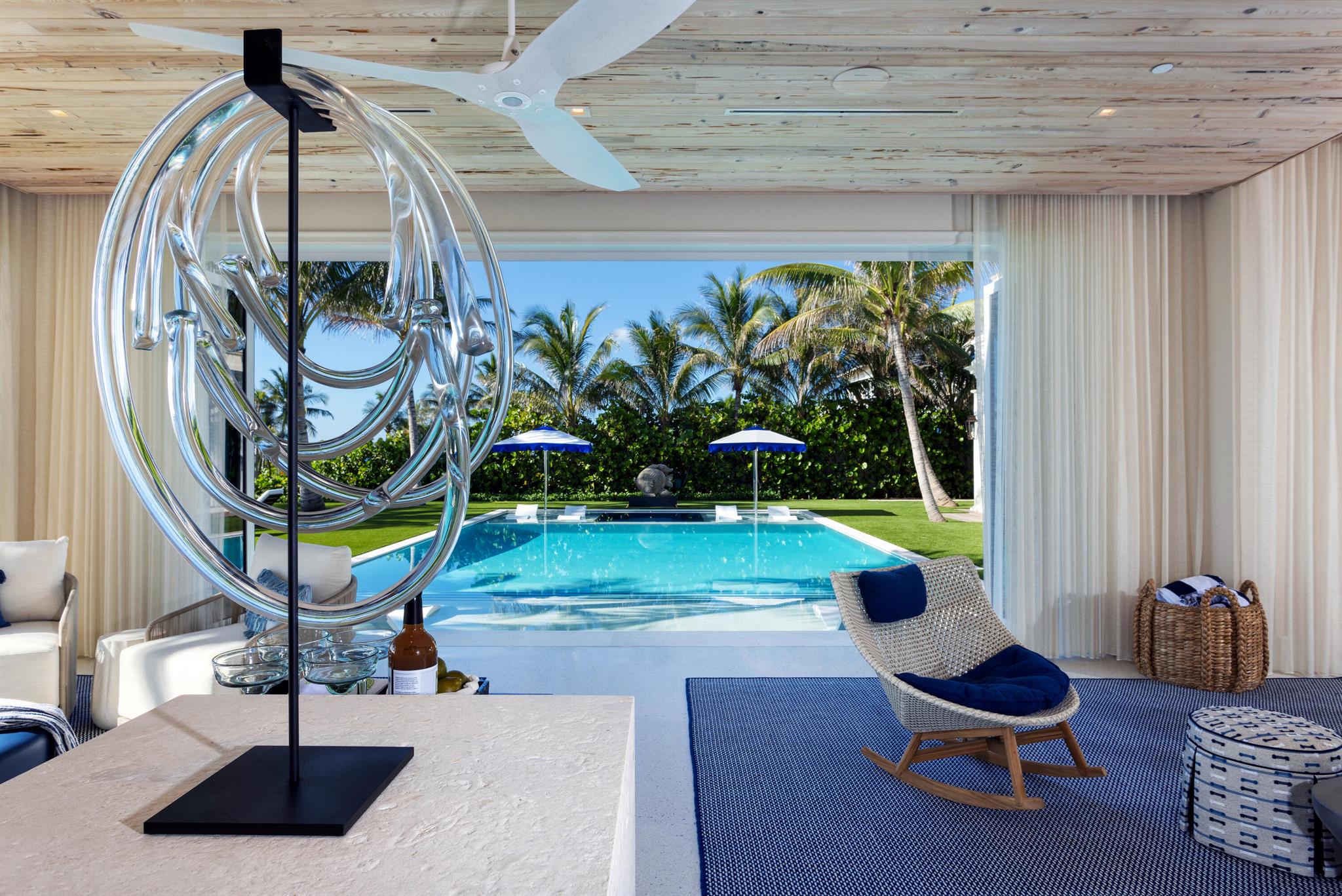 Photo 18 of home located at 701 S Ocean Boulevard, Delray Beach FL
