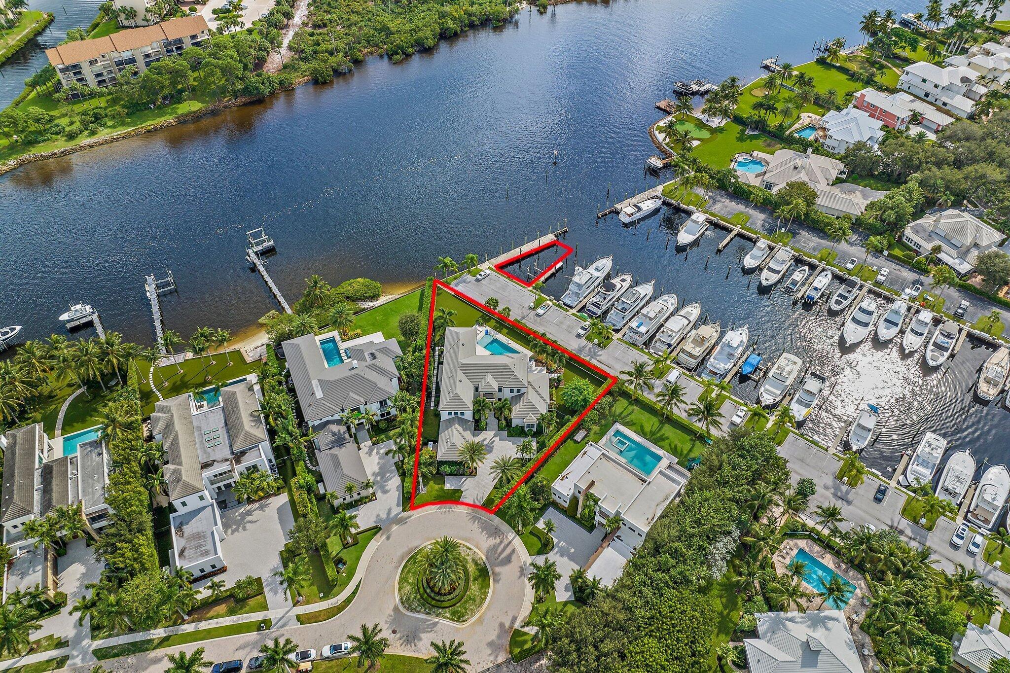Intracoastal Waterfront Dream HomeDiscover waterfront living at its finest in this stunning custom-built 2016 estate home. Situated on just under half an acre, this 5-bd, 5-full bath, 2-half bath, pool home with a 3-car garage offers a life of elegance and coastal charm. Key Features are a separate 70' boat slip at Cypress Island Marina with a separate property control number  included in the purchase price and accessed by a coded private gate. Entertainer's Delight: The heart of the home is a double island kitchen great room, perfect for hosting gatherings. Solid Concrete Construction: Built to last, providing peace of mind. Generator: Ensures uninterrupted power supply. Close to restaurants, shopping, airports and medical services.Less than 0.5 miles to Atlantic beaches.