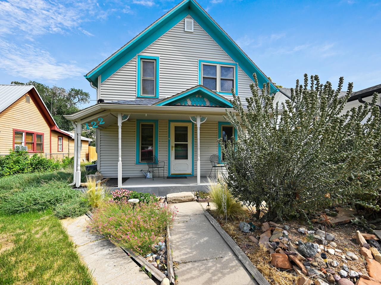This is an incredible opportunity to live in historic downtown Palisade! Just off Main St, this beautiful, early 1900's home is located close to all the excitement in this corner of the Grand Valley. Inside you'll find the original hardwood floors throughout much of the main level of the home, charming vintage details such as crown molding, wide window frames, and a claw foot tub in the main bathroom, and upstairs you'll find a large living space, bedroom, and walk in closet with plentiful natural light. The basement has a large space for storage, working out, and the laundry room. The surrounding yard is large with some landscaping and grassy areas. In the back you'll find a patio with a pergola frame, mature tree, and an old carriage house that has plenty of room for tools, toys, and projects. Close to parks, shopping, dining, local breweries, distilleries and wineries, schools, and adventure, this is a fantastic home base for anyone looking to settle into a Western Colorado lifestyle!