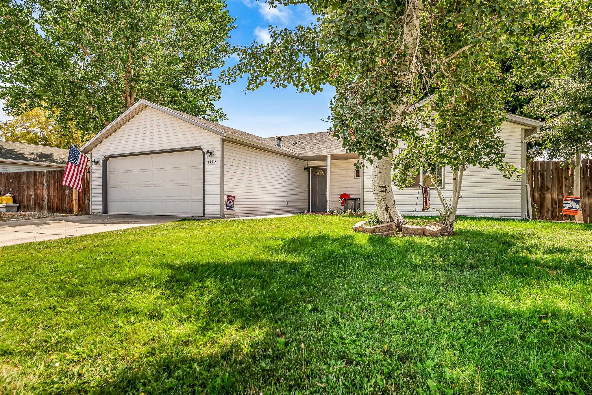 Imagine enjoying your morning coffee from the serene setting of the backyard or perhaps joining in on one of the neighborhood cornhole games. This beautifully remodeled 3 bed, 2 bath home in Fruita is directly across from Salt Wash Park and Fields and blocks away from the new Monument Ridge Elementary School. This charming home has been fully updated throughout, new evaporative cooling system, updated counter tops, a beautiful yard and a covered back patio. Friendly neighborhood, close proximity to downtown and the desert, RV parking, shed and so much more! Irrigation water provided through HOA. Truly enjoy quiet suburb living in one of the friendliest neighborhoods in the Valley! This one will go quickly! Schedule your private showing asap!