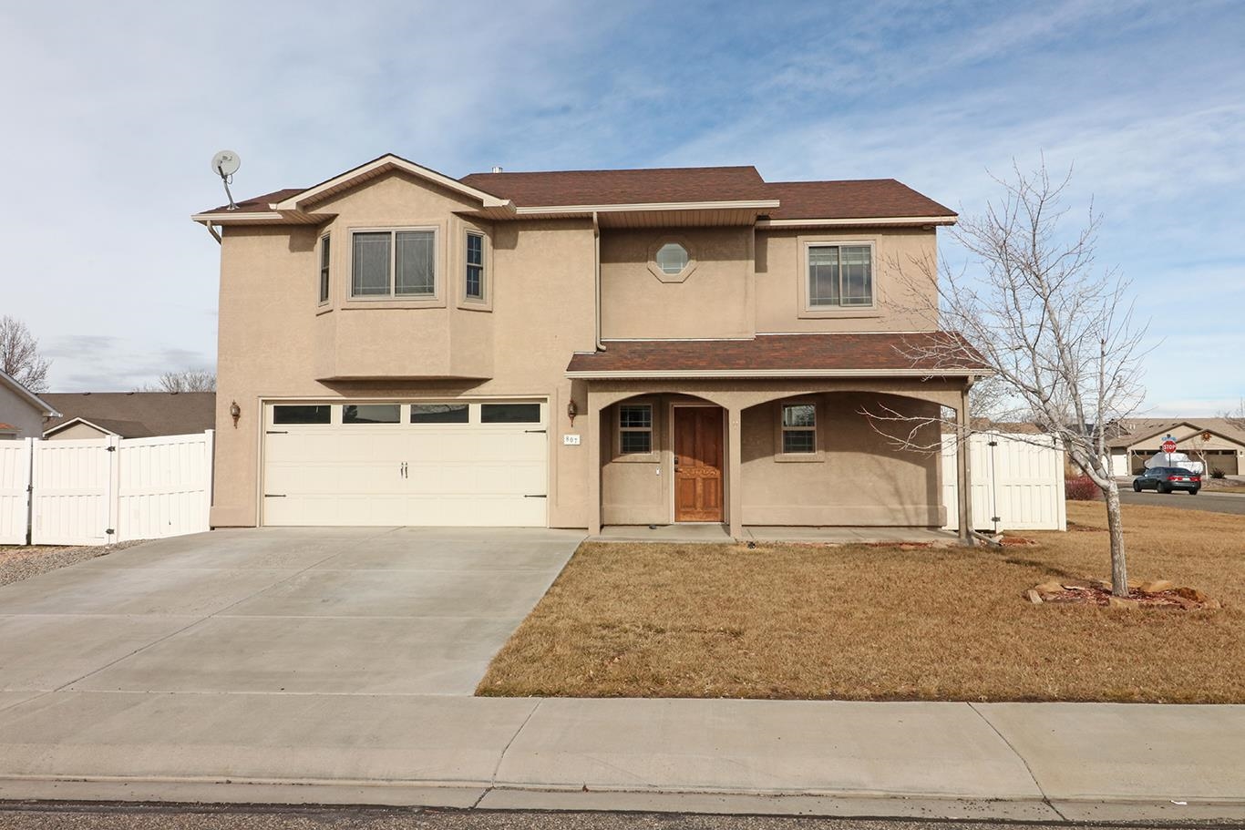 This one has so much to offer & is ready for new owners!!! This wonderful Fruita home features 4 beds + family room/office, 3 baths, & 2 car garage w/ 2000 sq ft of living space. Main floor features an open concept living, kitchen & dining area w/ laundry room & 1/2 bath. Upstairs you will find a spacious master suite w/ 5-pc master bath & walk in closet. There are also 3 additional bedrooms, full bath & great family room, office, flex room....the possibilities are endless. All appliances, washer & dryer are included which makes this one MOVE IN READY!!  Corner lot, RV parking, garden area, nice yard & more!!! Come take a closer look at this one & make it your NEW HOME!!
