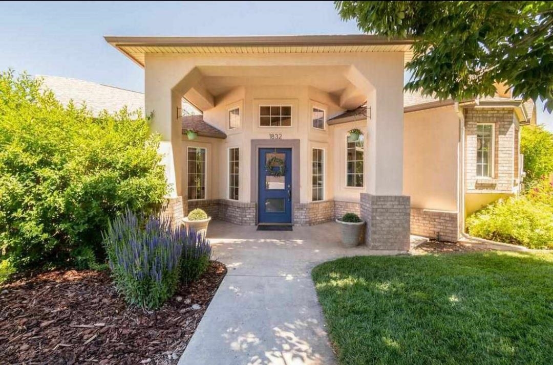 Stunning 5 Bedroom, 3 Bath Home w/ 2871 Sq. Ft. 3 Car Garage on .63 irrigated Acres in Highly Desirable Fruita Community. Experience Elite Quality & Luxury Living w/ Spacious & Open Layout & Beautiful Privacy Master Suite. Nestled in the highly sought-after Monument Ridge neighborhood in Fruita. This expansive property is perfect for anyone who loves space and privacy. With a grand entrance, the master bedroom suite dominates the upper level and features a cozy gas fireplace, an impressive walk-in shower, and a spacious walk-in closet. The main level is designed with four bedrooms, with one being a second suite attached to a full bathroom with walk-in shower and closet. Enjoy expansive living space with sky vaulted ceilings and cozy fireplace. Two of the bedrooms share a Jack and Jill bathroom. The open-plan designer kitchen boasts an abundance of storage, solid slab granite counters, beautiful cabinets, and high-quality stainless steel appliances with double ovens. Don’t forget about the modern golden pulls! You'll appreciate the oversized lot that has an abundance of parking, including small RV parking, a well-maintained garden area, and a gorgeous large back covered patio with a charming pergola & nice storage shed. Oh yes and secondary covered patio with grand pillars on the east side with secondary back patio! This remarkable home sits on nearly 2/3 of an acre of land and is located just a stone's throw from Monument Ridge Elementary School. NEW Updates also include NEW HVAC & Refrigerated Central Air, NEW water heater 2023 & $30,000 OWNED SOLAR SYSTEM included in the sale & New Privacy Fencing, Enclosing the Amazing Back Yard! Welcome to children’s paradise with In ground trampoline, mega play place included with jungle gym, swings & slides! Call us today to schedule a viewing of this superb home!
