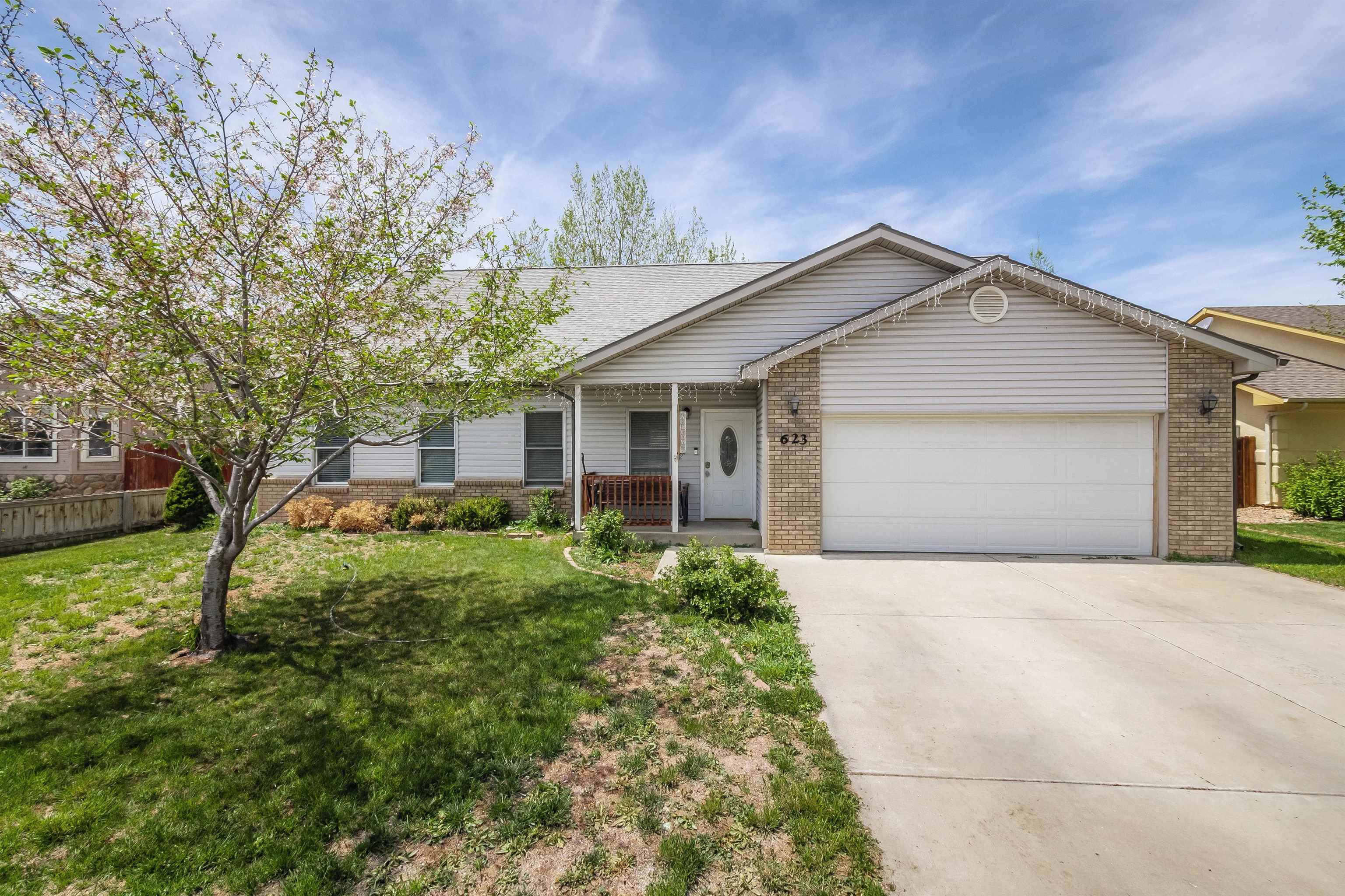 Welcome to the desirable Comstock Community in North Fruita.  This home features 2k+ square feet including 4 bedrooms, 2 bath and 2 car garage.  Open concept style with a living room, eat in kitchen and dining.  Large lot with mature landscaping. Steps away from open green space and walking trails.  Minutes to the rec center and downtown Fruita. Great opportunity to make it yours.  This home does qualify for USDA financing so chat with your lender today.