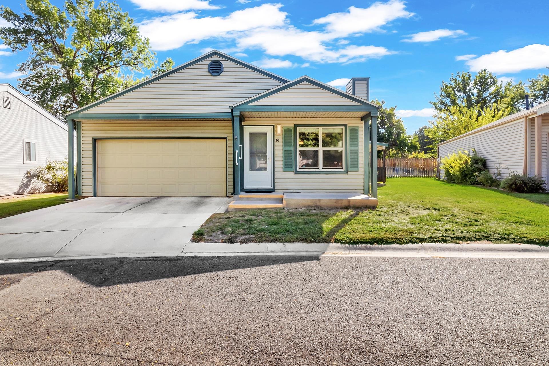 Located among the enclave of homes in The Vineyards is 10 Gamay Court.  Its remodel in 2020 includes LVP flooring, Samsung stainless steel appliances, gas range, GE water softener, Breeze Air cooler, Rinnai tankless water heater, and a Crown boiler for in-floor radiant heat.  Relax in the cozy living room or under the covered patio and leave the yard work to the HOA.  The attached, 2-car garage is outfitted to house your recreation toys and/or a home gym.  This home comes Verified with a pre-inspection report and a 12-month home warranty to the buyer at closing. Come see for yourself that this home checks all the boxes!