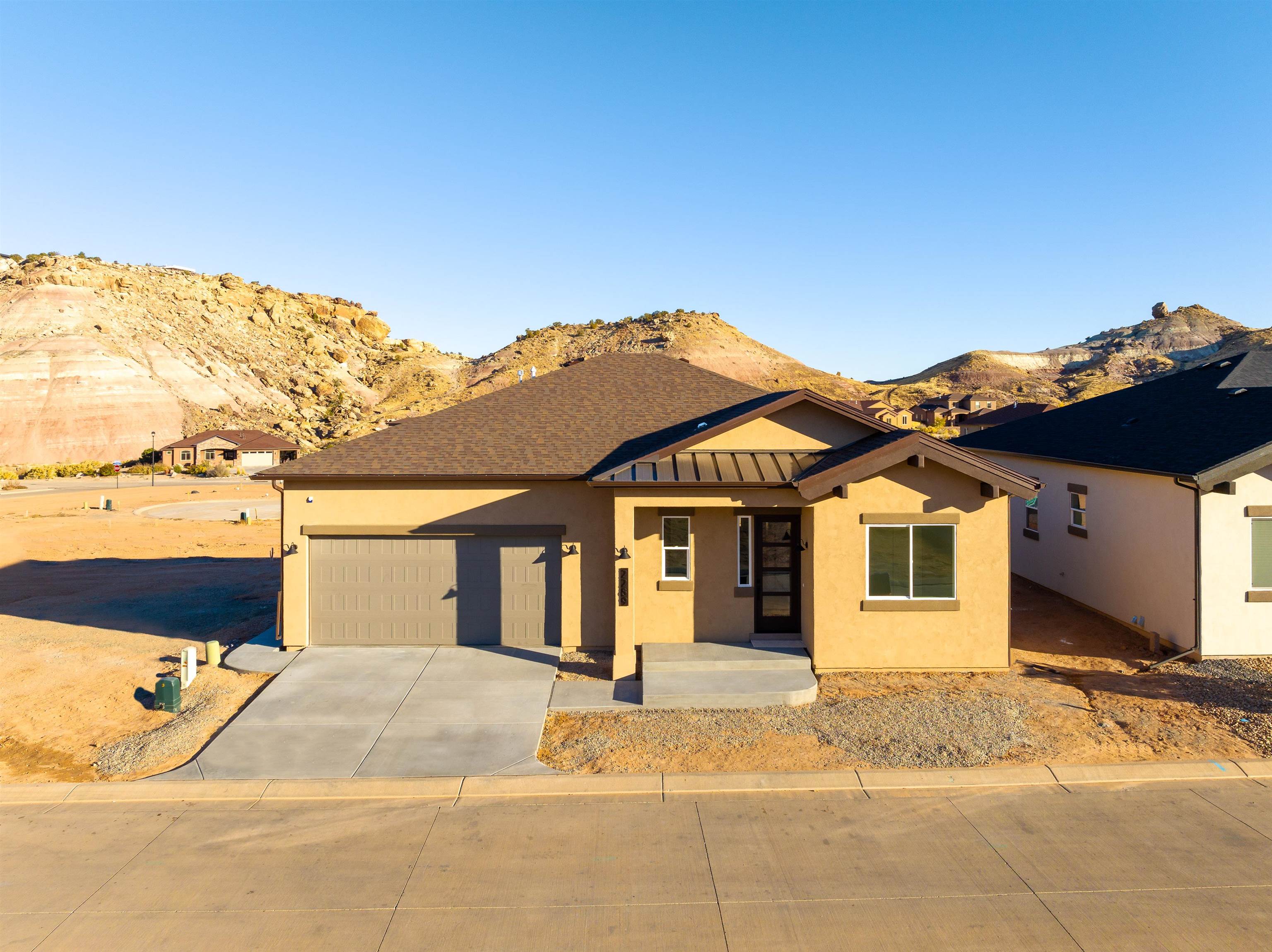 Quality construction - high desert luxury living - gorgeous finishes - incredible views - close to world class hiking, biking and golf - fully landscaped and fenced - low maintenance. Don't miss out! Book your private showing today!