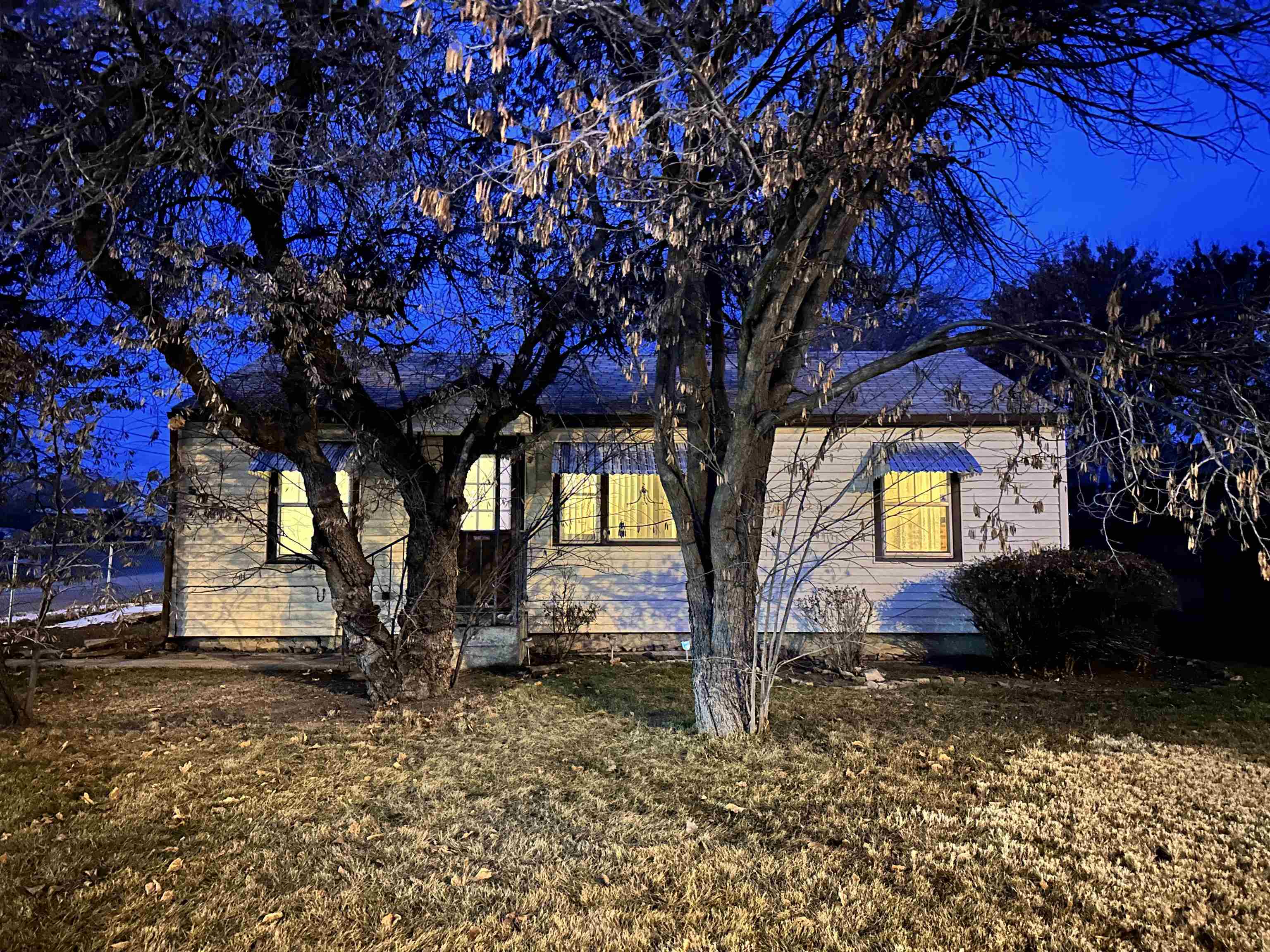 Sweet little home on large lot has partially landscaped yard with plenty of space for a garden, chicken coop or dog space.  Features oversized 2 car garage with plenty of storage space.  Original hardwood floors, some fresh paint and room for improvements. New furnace and furnace breaker installed in November 18, 2023. Come take a peek!