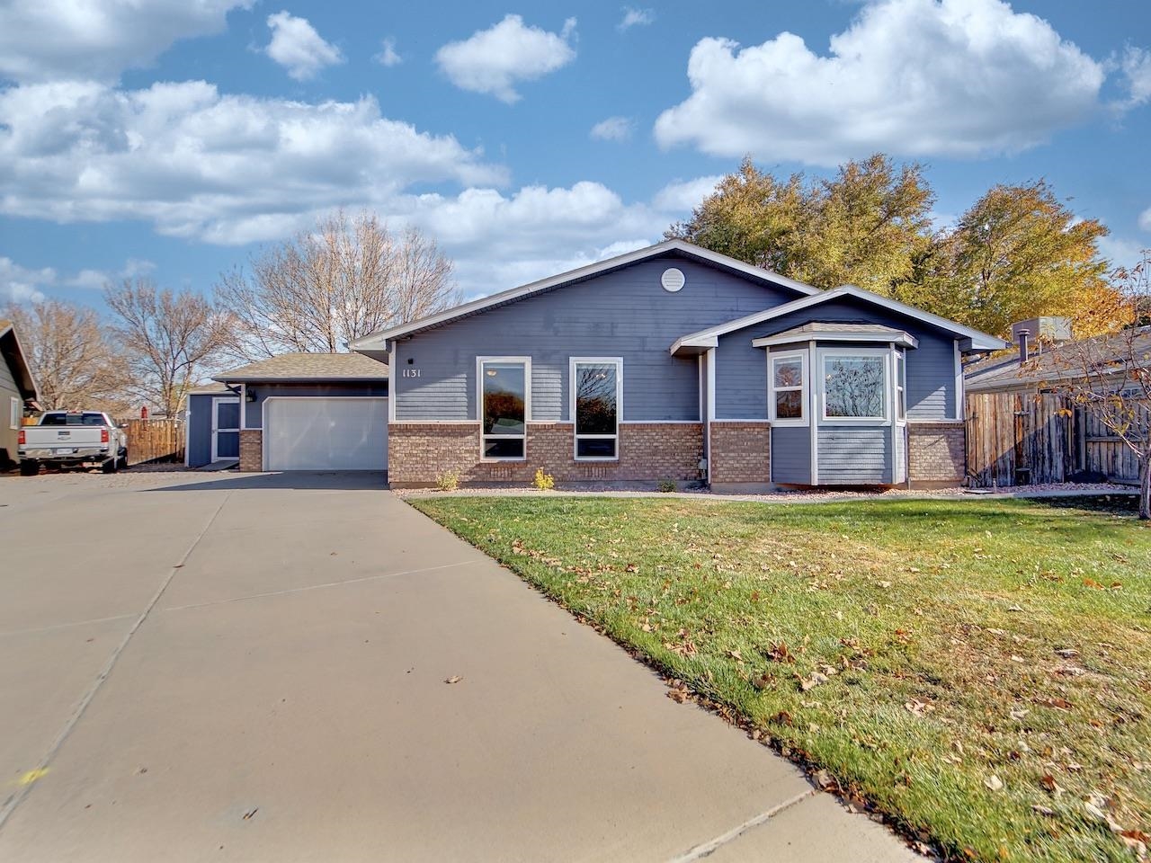 Welcome to this charming recently updated home in Fruita! This home offers an open living concept, with updated flooring, paint, and a new roof. The large backyard has a great space for entertaining with its firepit area and pergola. It also has an extra storage shed on the side of the home that's perfect for storing all your extras. Located close to the elementary school and Salt Wash Park. Come and see this home today!