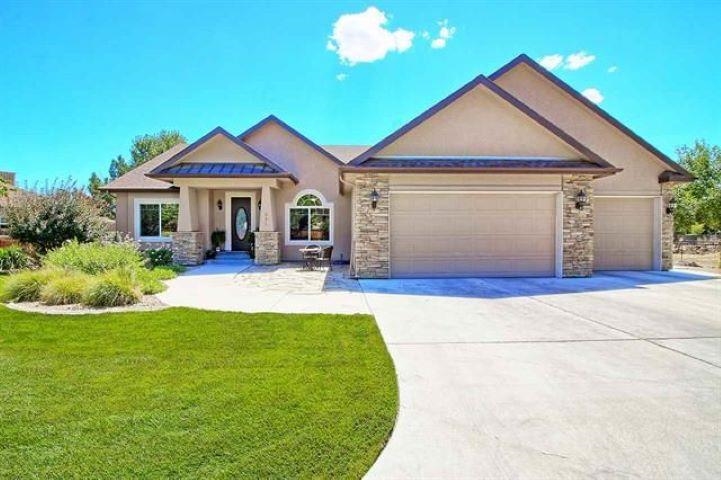 A gorgeous property tucked into a private cul de sac with southern views and privacy.  3 generously sized bedrooms with an office, beautiful updated kitchen and dining room open to the inviting family room.  You will be surprised by the 4 car garage RV parking and immaculate landscape. Potential for Owner carry terms with 20 % down.  A must see!