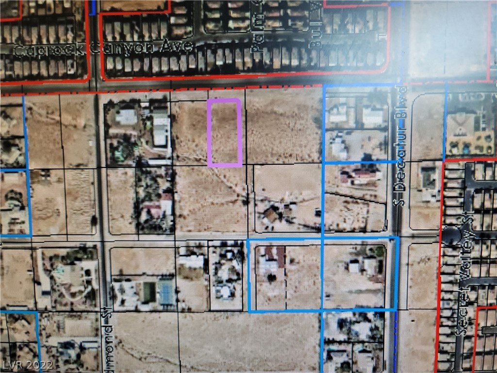 .86 Acre lot highlighted in purple.