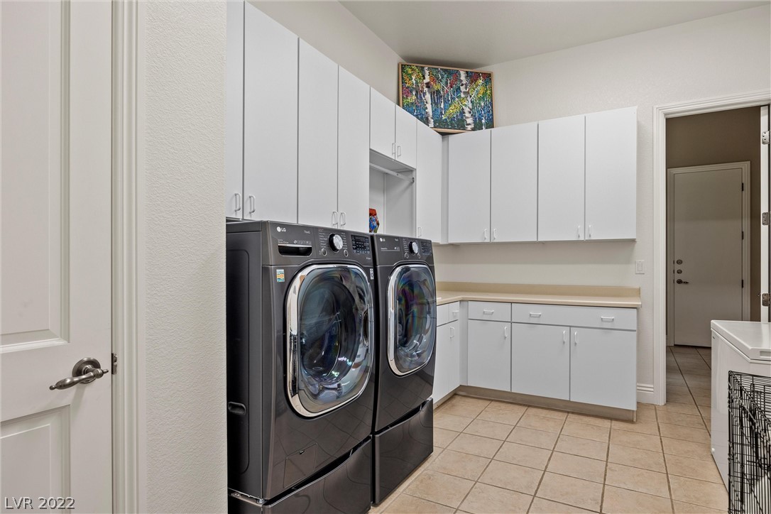 Laundry room to powder room connected with backyard access