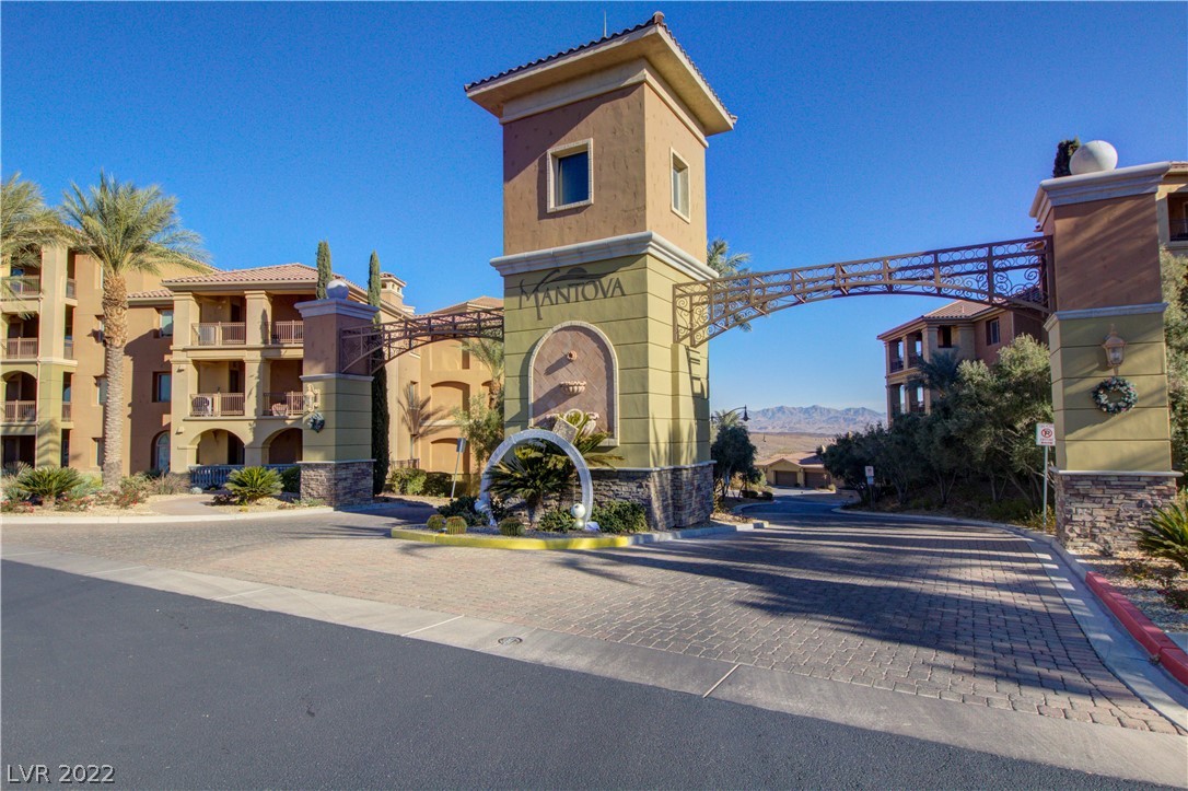 This is your chance to own a penthouse unit on the 4th floor in the highly desired Mantova Lake Las Vegas community on the South Shore of Lake Las Vegas.  3 bedrooms each with their own private bathroom, one bedroom with its own entrance, perfect for guests. Private balconies with breathtaking views of the mountains.  Community has a private pool and putting green overlooking the lake and South Shore Marina. Minutes from Montelago Village with restaurants, convenience store, golf, water sports, live music and outdoor activities. Approximately 17 miles from the Las Vegas Strip. Buyer to check all measurements.  Pictures do not do it justice, schedule your time to see this home for yourself. ++Most furniture included++.  Walk through video available upon request.
