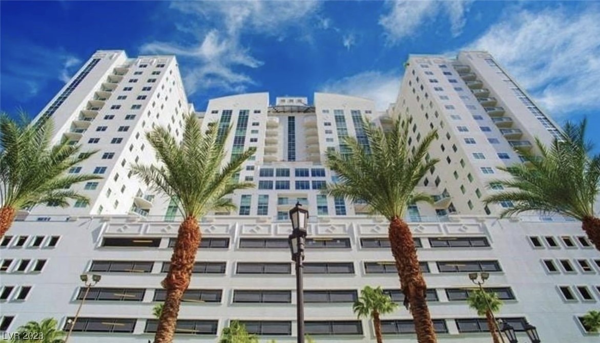 Sophisticated and luxurious 2 bedroom, 2 bathroom high rise unit in the heart of Downtown Las Vegas. Live above the Las Vegas skyline in this move-in-ready Ogden residence sitting on the 17th floor. Stepping into this beautiful unit, you will notice plenty of warm natural light, the spacious bedrooms, the floor to ceiling windows in the main living area, a balcony overlooking the incredible mountain & city views, a gourmet kitchen with all stainless steel appliances, granite countertops, recessed lighting, and so much more. The Ogden is centrally located and includes resort-style amenities such as a rooftop pool, spa, & sky deck area. There is a conference/media room, a private assigned covered parking spot, security, and it is a pet friendly residential building. Enjoy your short walk to Fremont Street, The Arts District, & amazing dining, bars, casinos, and more.